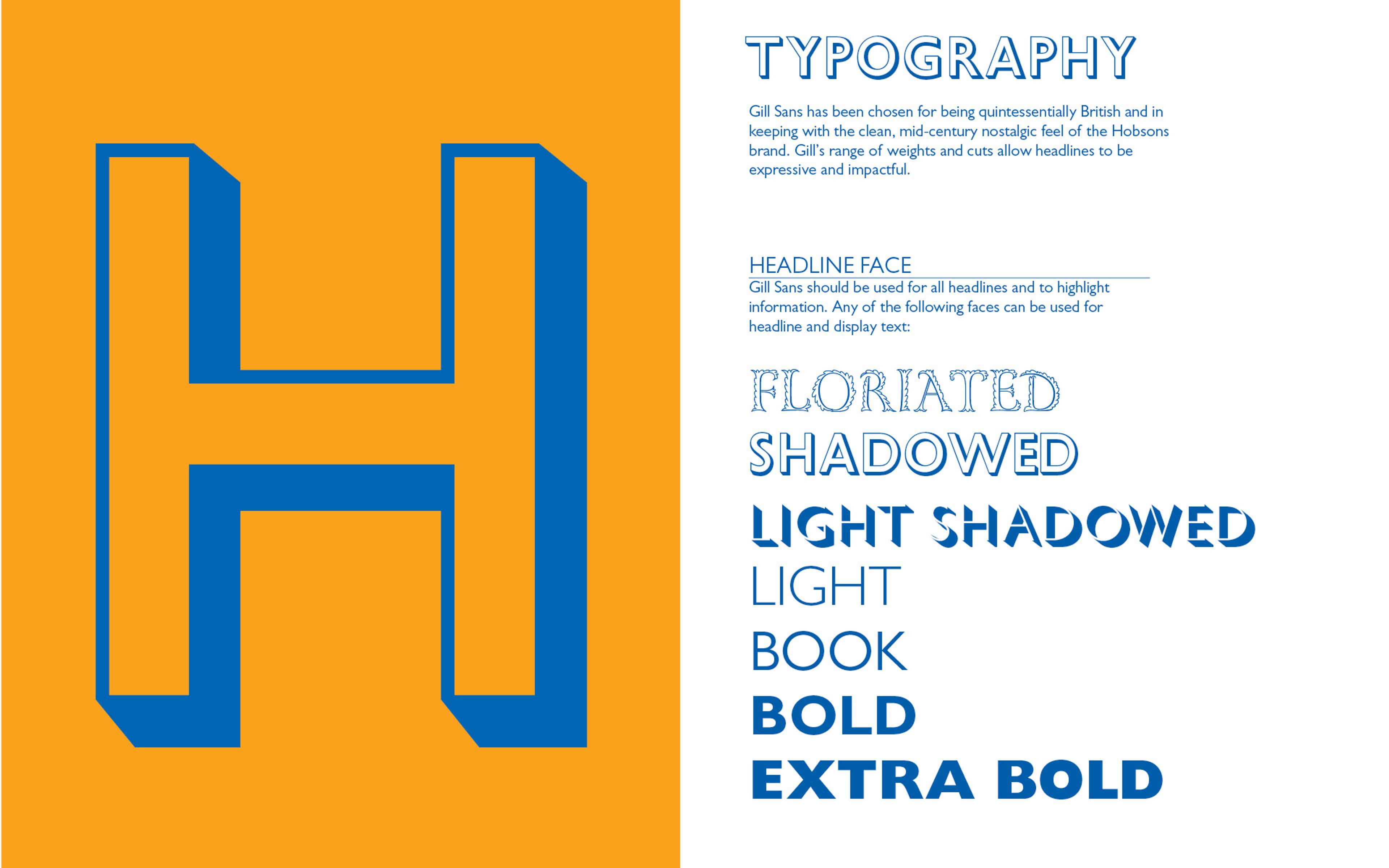 Hobsons Brand Fonts