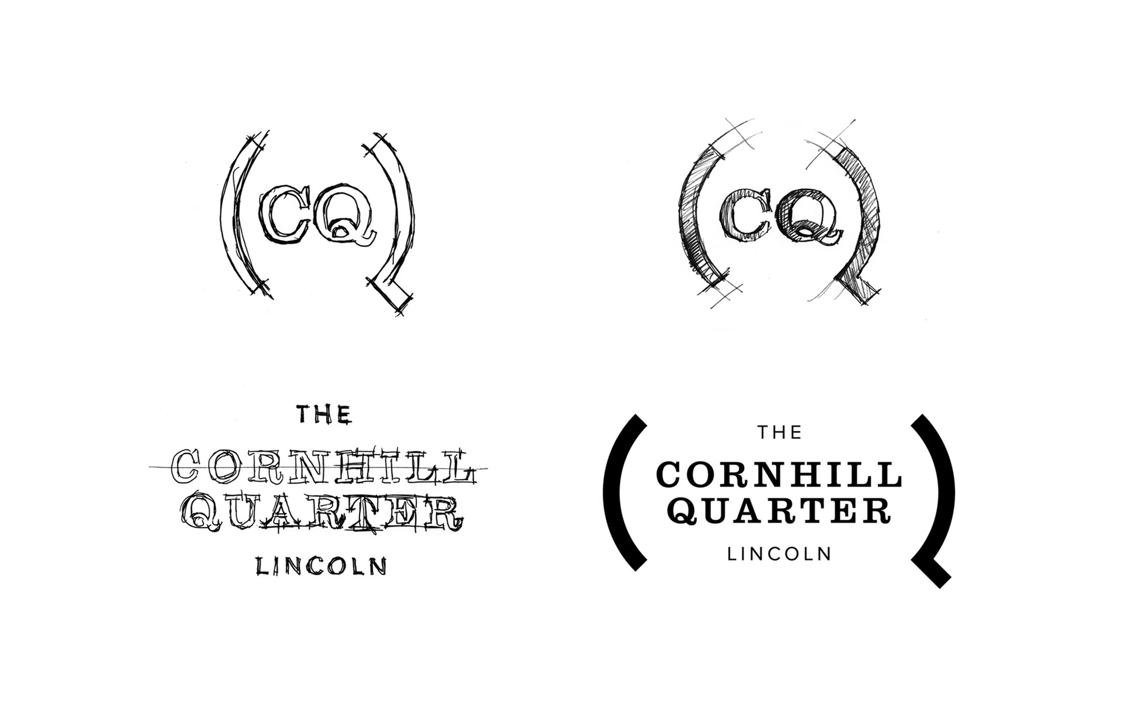 The Cornhill Quarter Branding