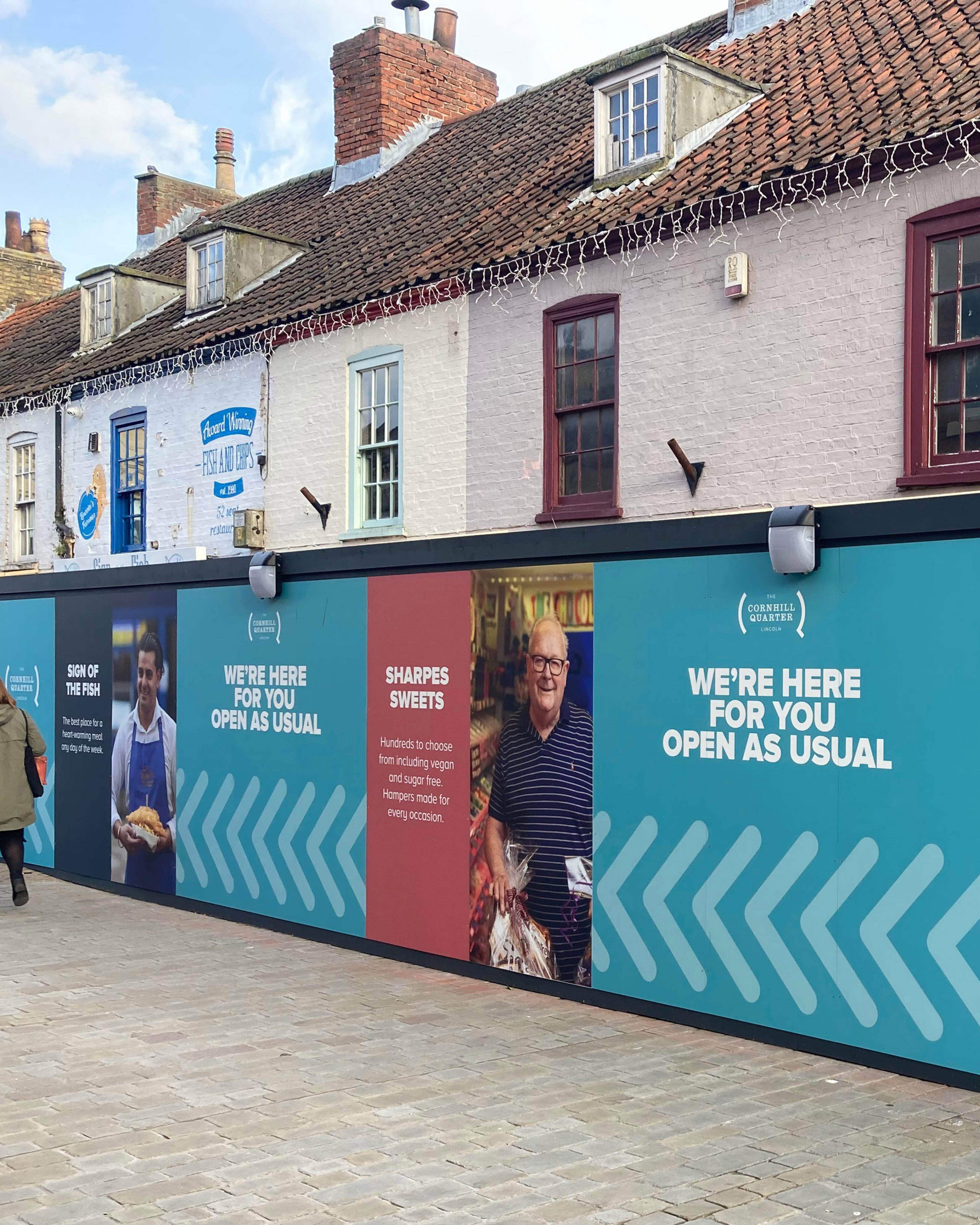 The Cornhill Quarter Hoardings