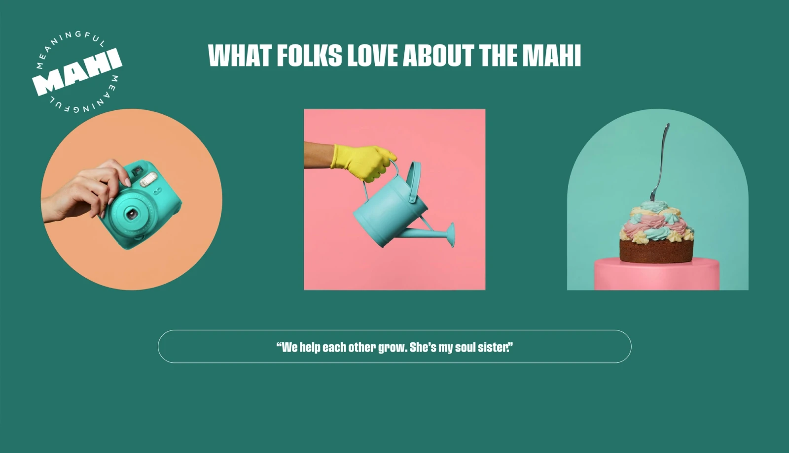 Testimonial section - Meaningful Mahi website by Digital Mates, Auckland