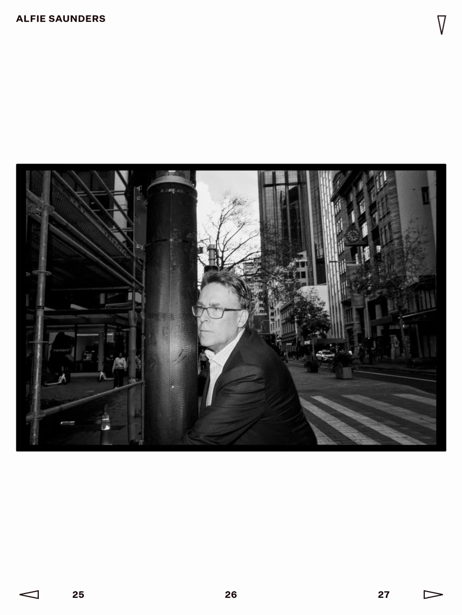 Website for Auckland photographer Alfie Saunders — Digital Mates Auckland