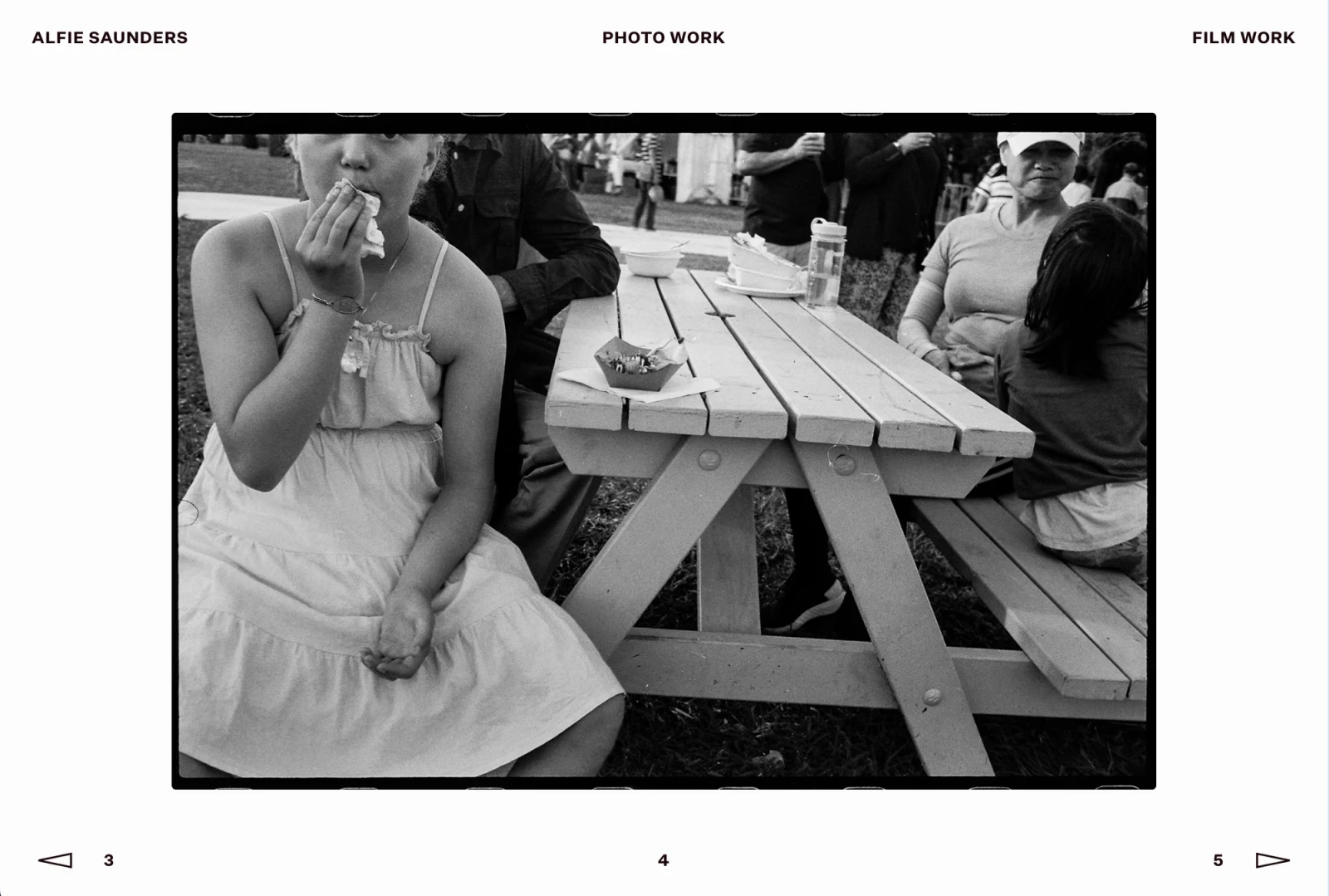 Website for Auckland photographer Alfie Saunders — Digital Mates Auckland