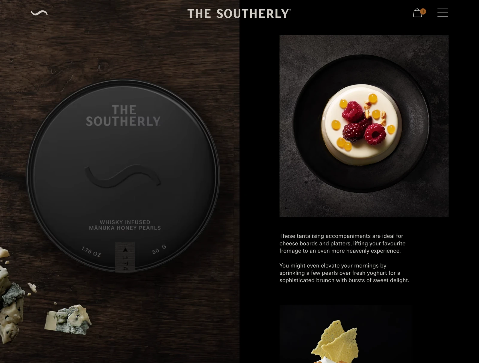 The Southerly shop page by Digital Mates, Auckland