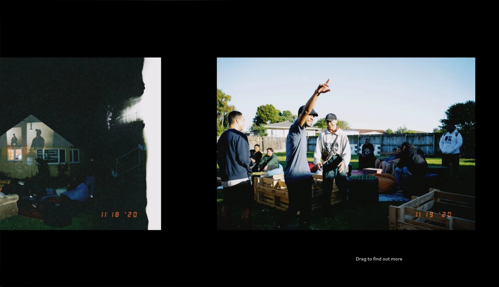 The Fold project - Curative website by Digital Mates, Auckland