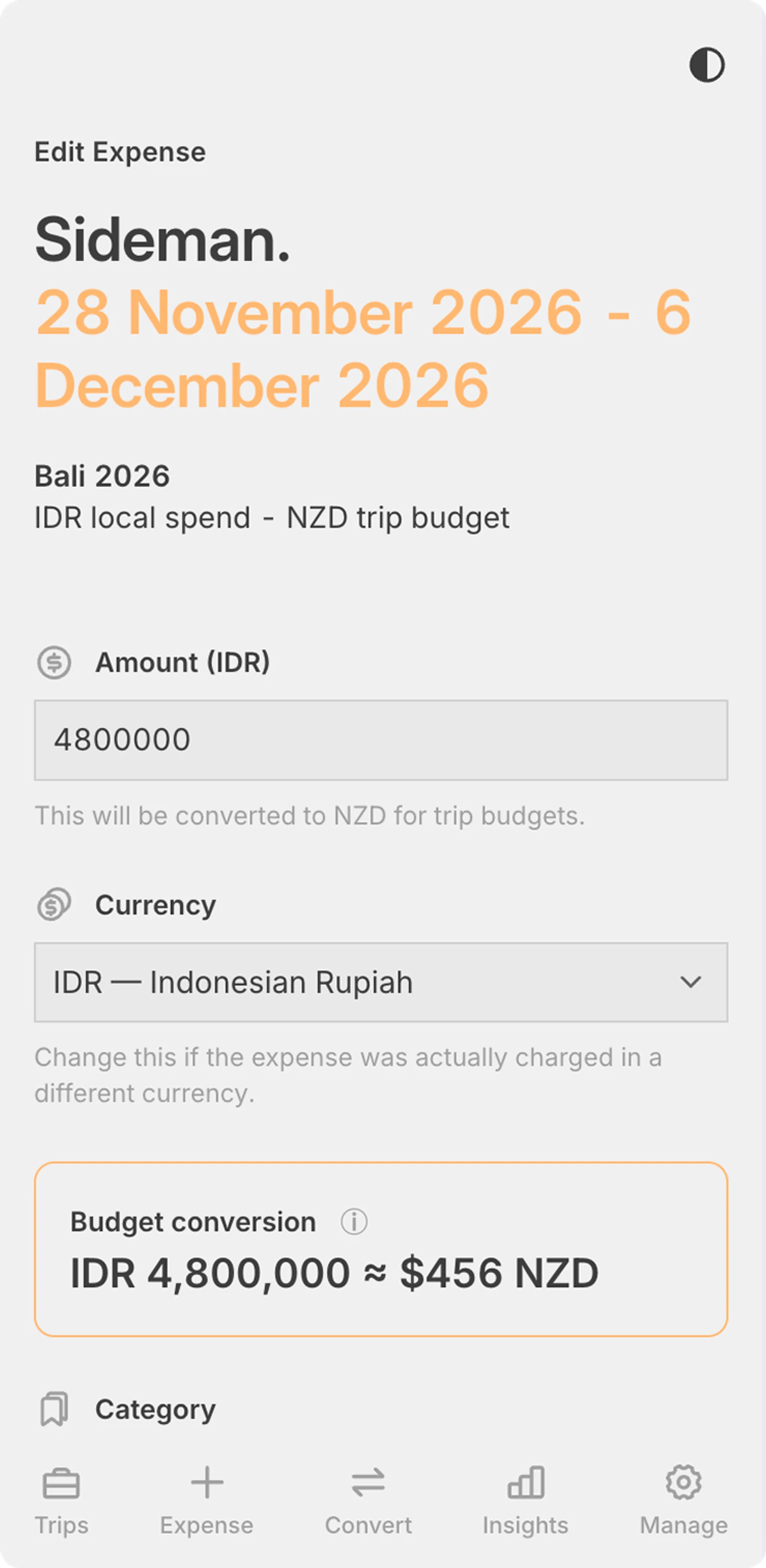 TripTrak app, Digital Mates, Auckland