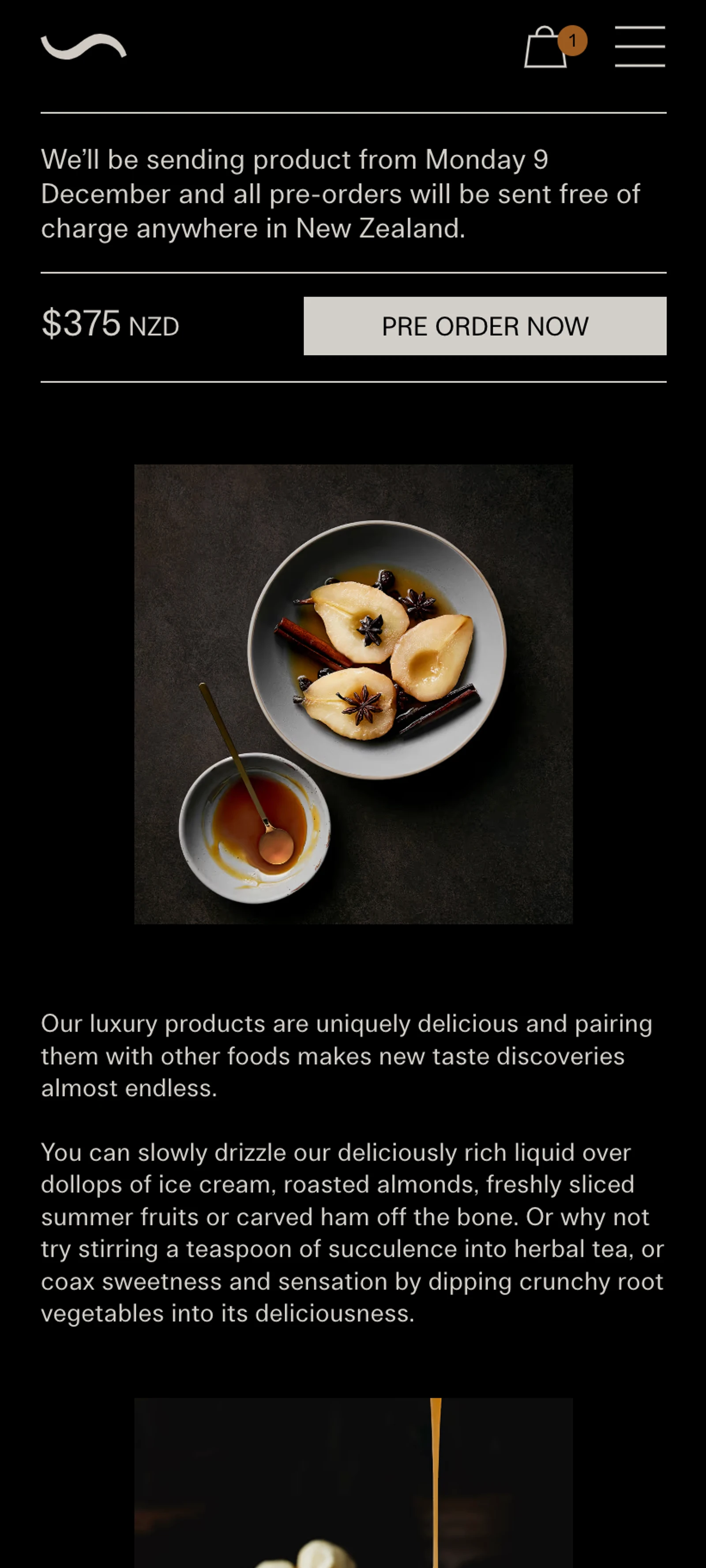 The Southerly shop page by Digital Mates, Auckland