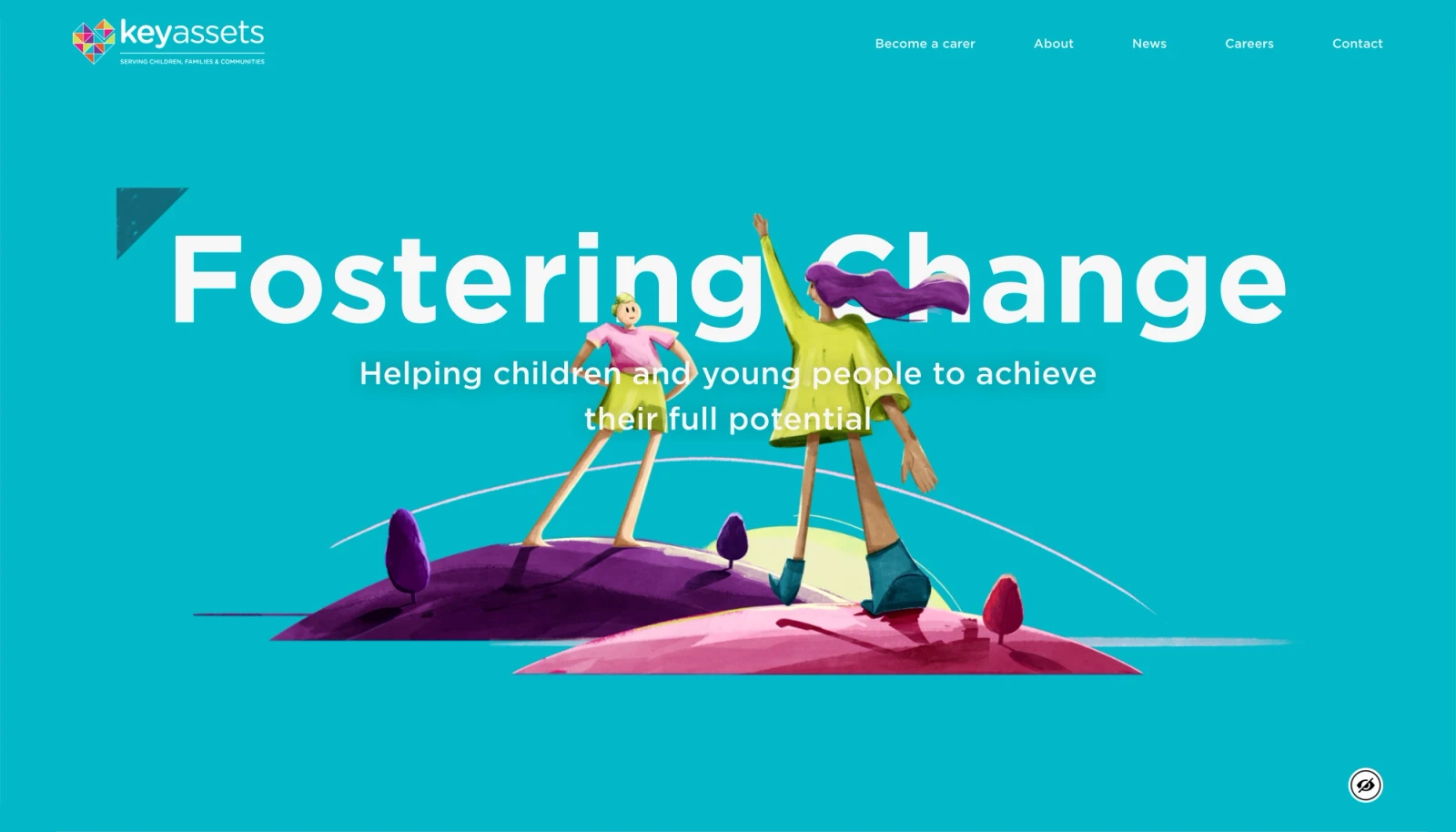 Key assets website home page - Website by Digital Mates, Auckland
