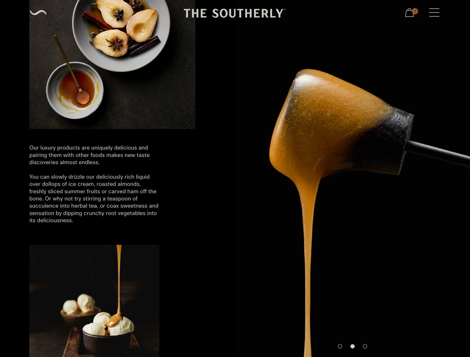 The Southerly shop page by Digital Mates, Auckland