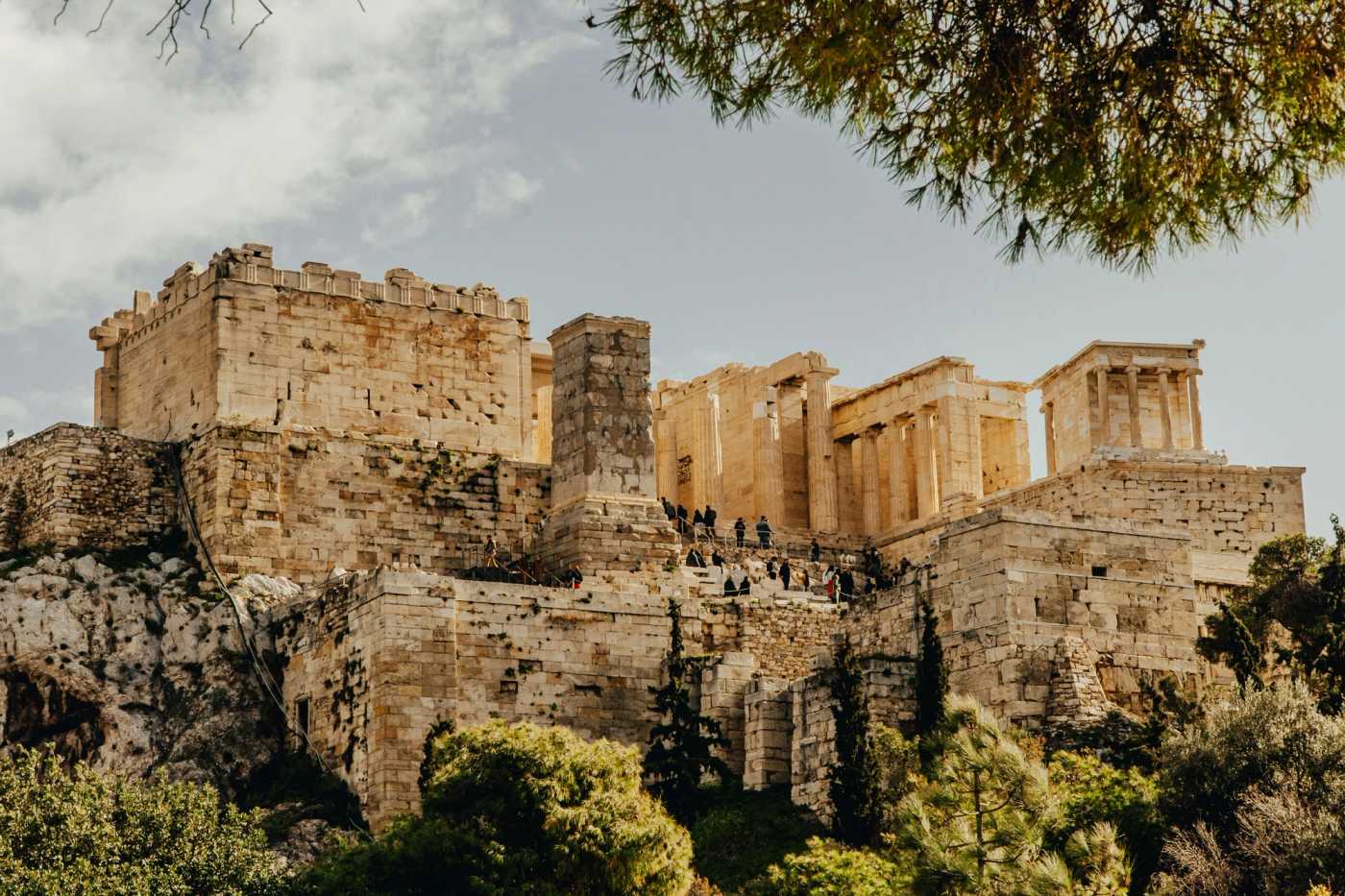 ancient ruins in Athens, Greece