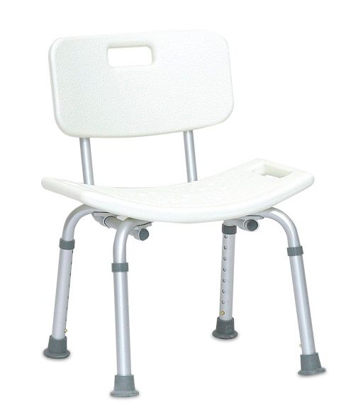 Toolless shower chair