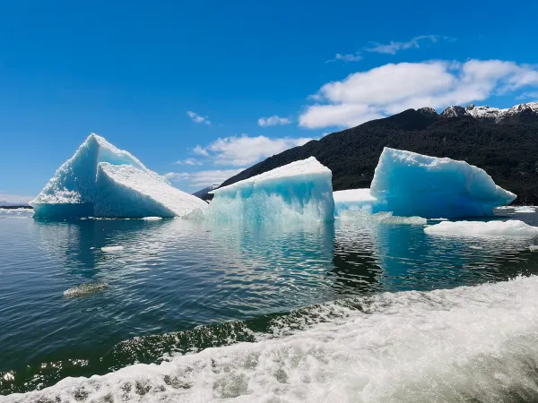 Pedazos de hielo