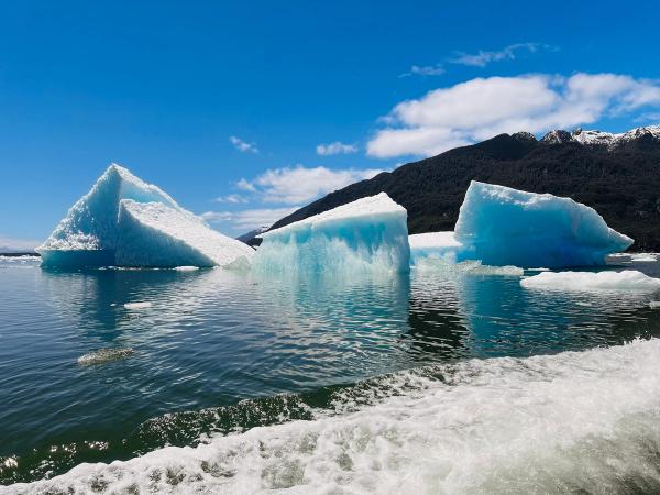 Pedazos de hielo