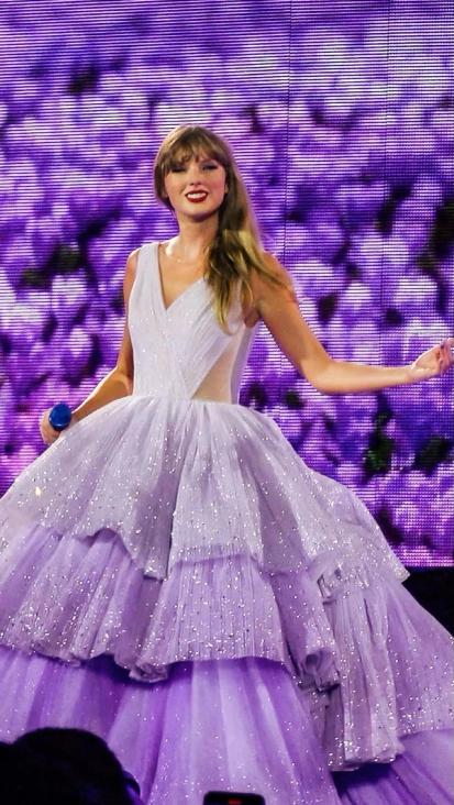 open lace back dress Purple Taylor Swift Sexy Sequins Prom Celebrity Dress CMA Awards  Hoprom