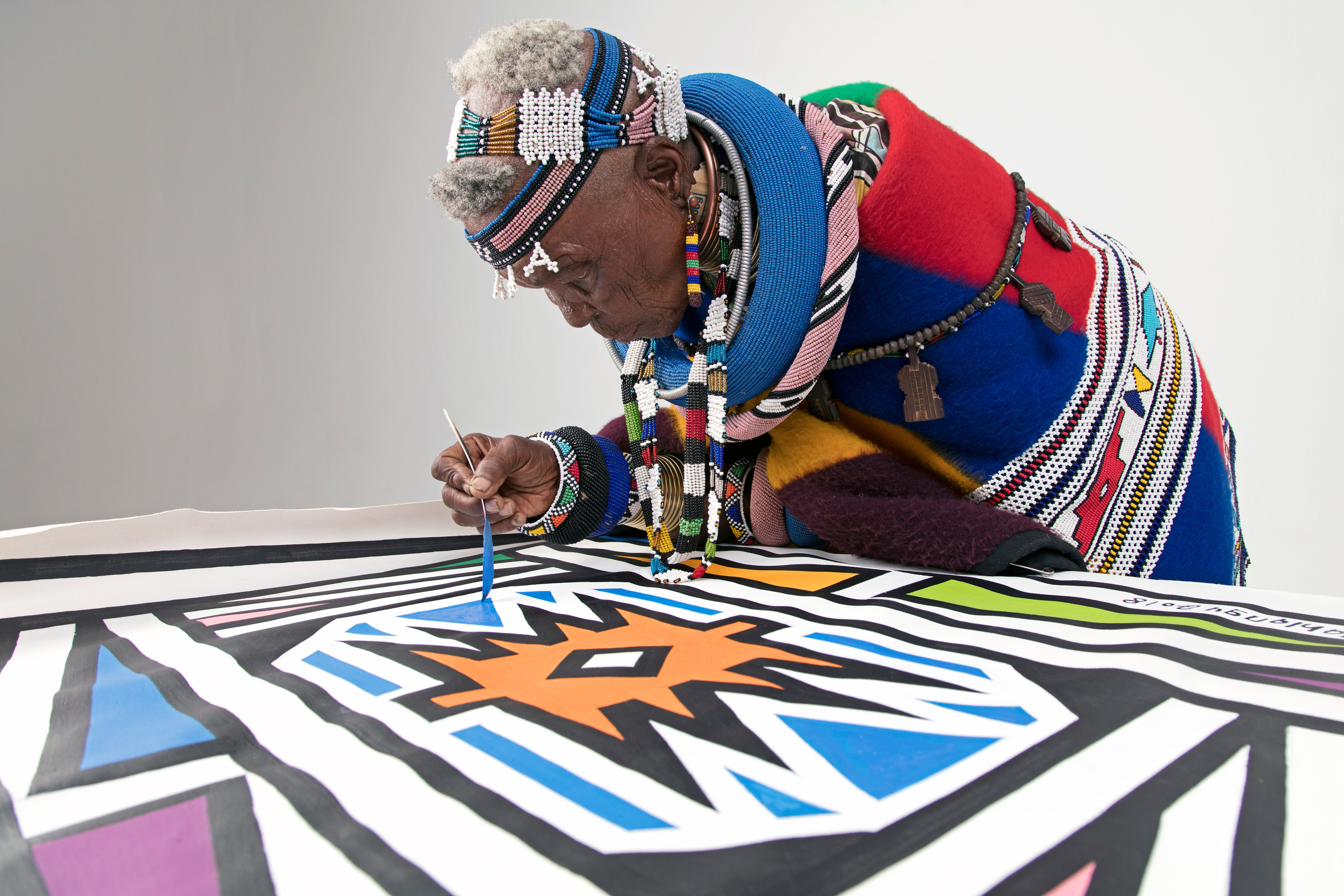 DAMN Magazine - Esther Mahlangu: Then I Knew I Was Good at Painting