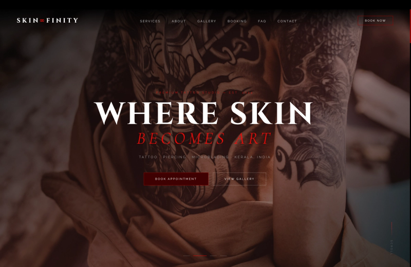 Skinfinity: Premium Tattoo Studio