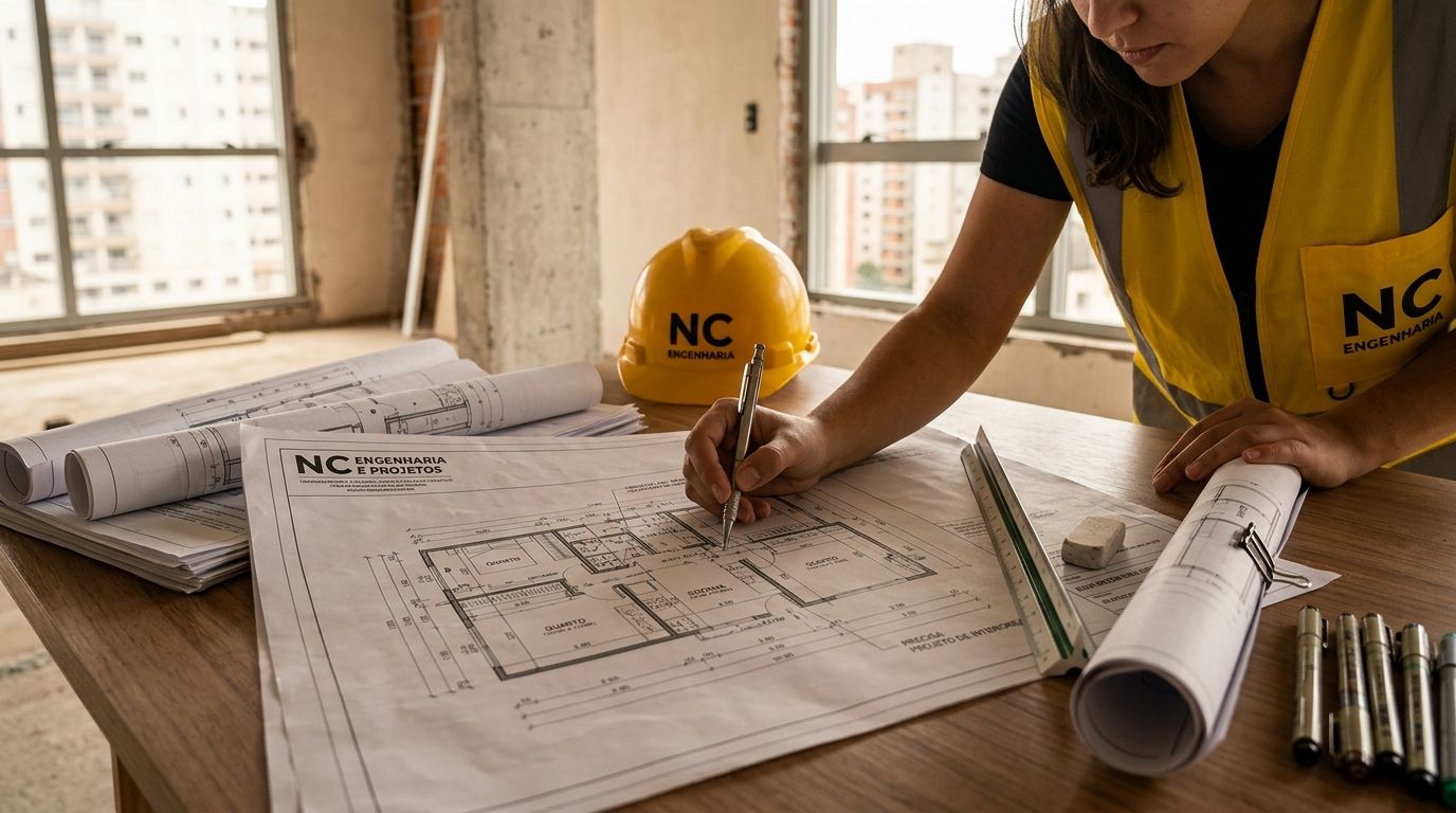 Reforma de apartamento: o que pode, o que precisa de projeto e a NBR 16280