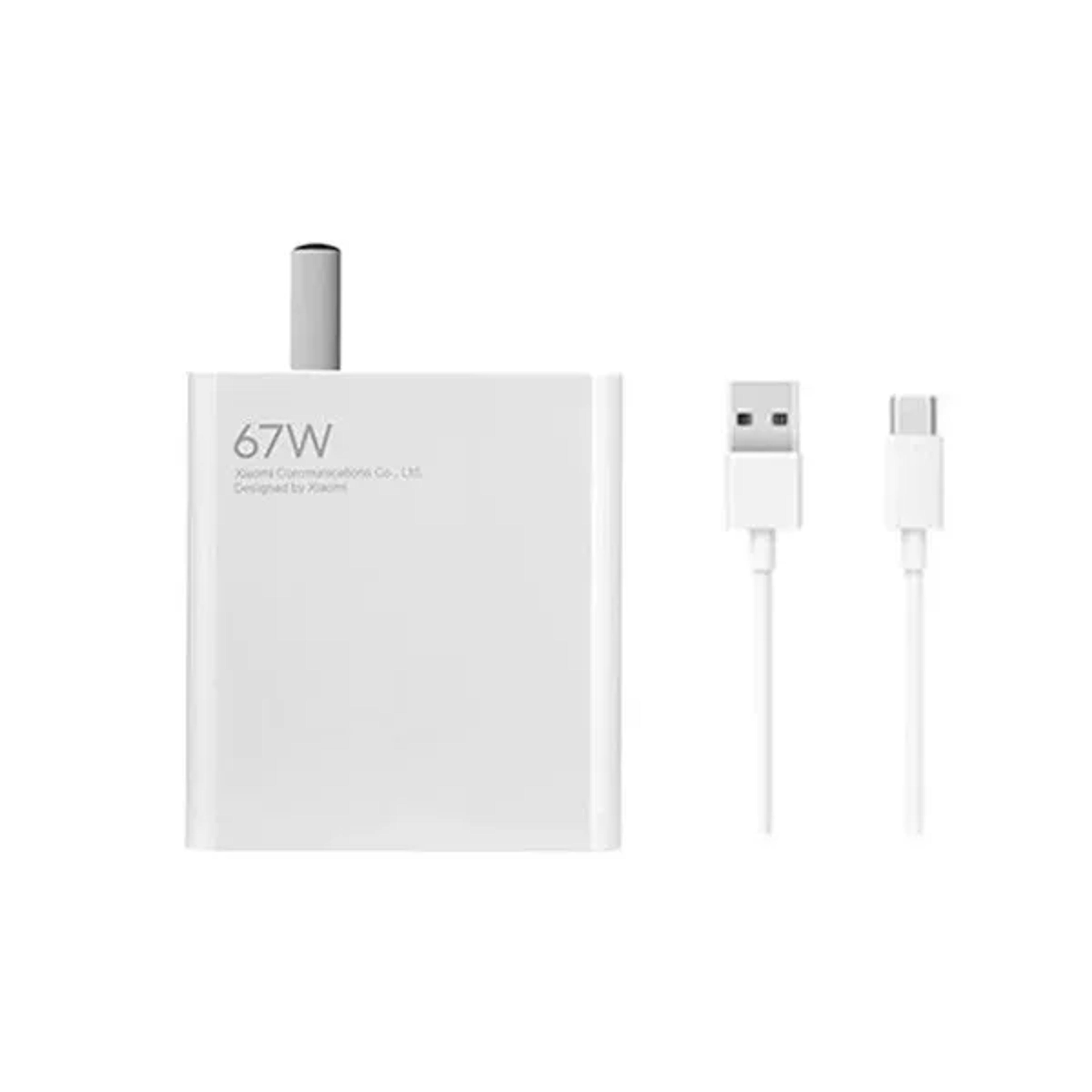 Xiaomi 67W HyperCharge Combo Charger Type-A EU - White