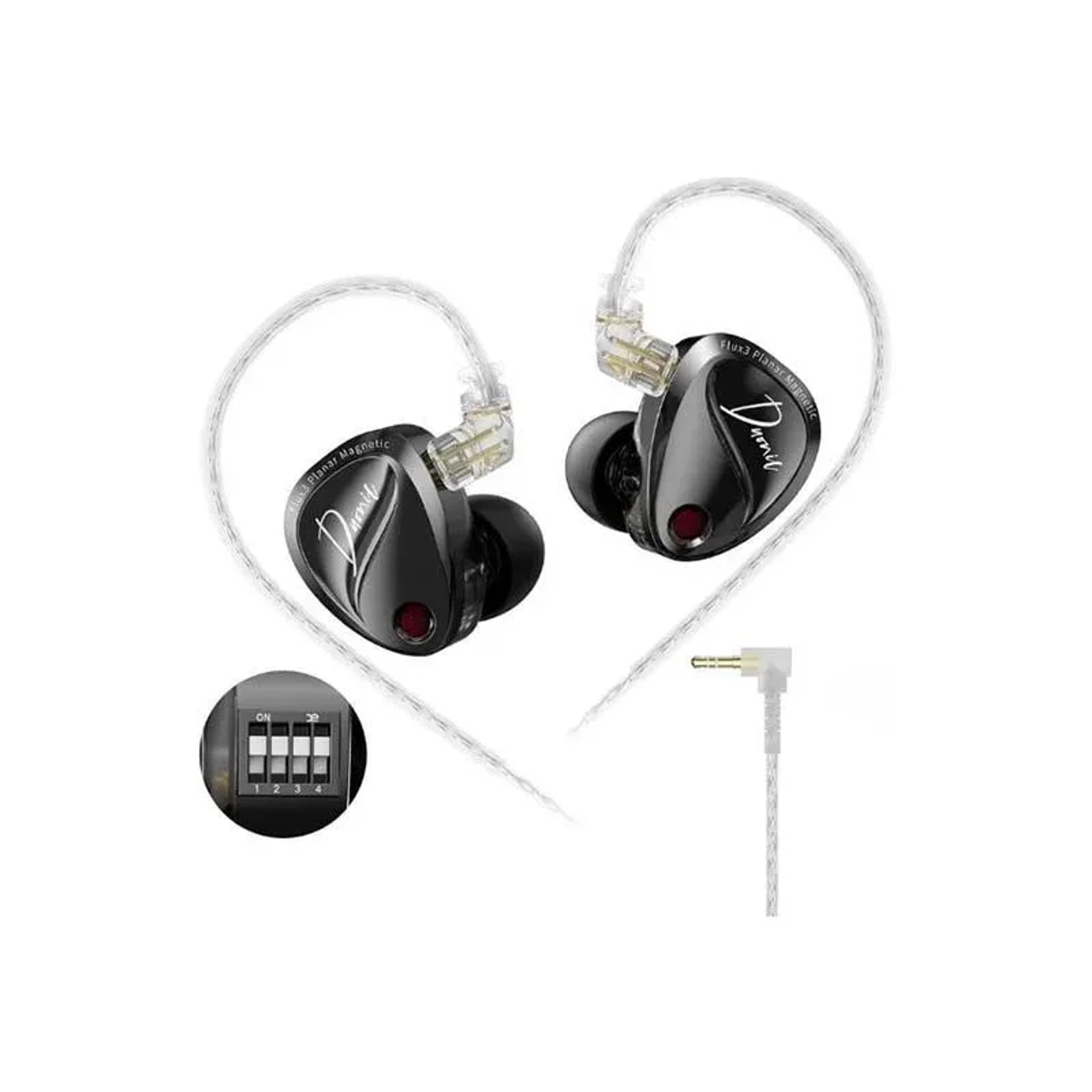 KZ Duonic Tri-Magnetic Planar IEM Earphone