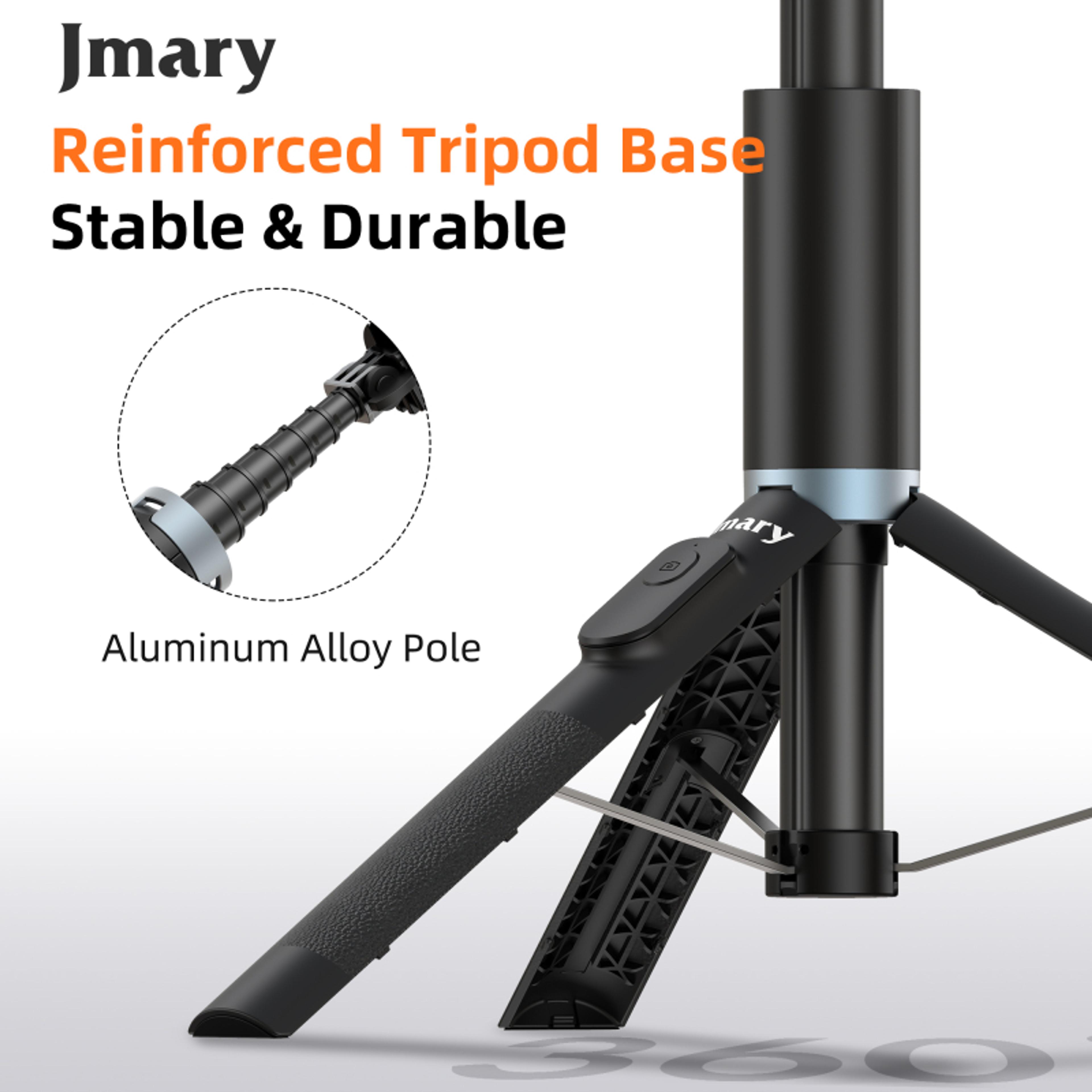 JMARY KT-259 Camera Phone Selfie Stick and Mini Tripods - image 2