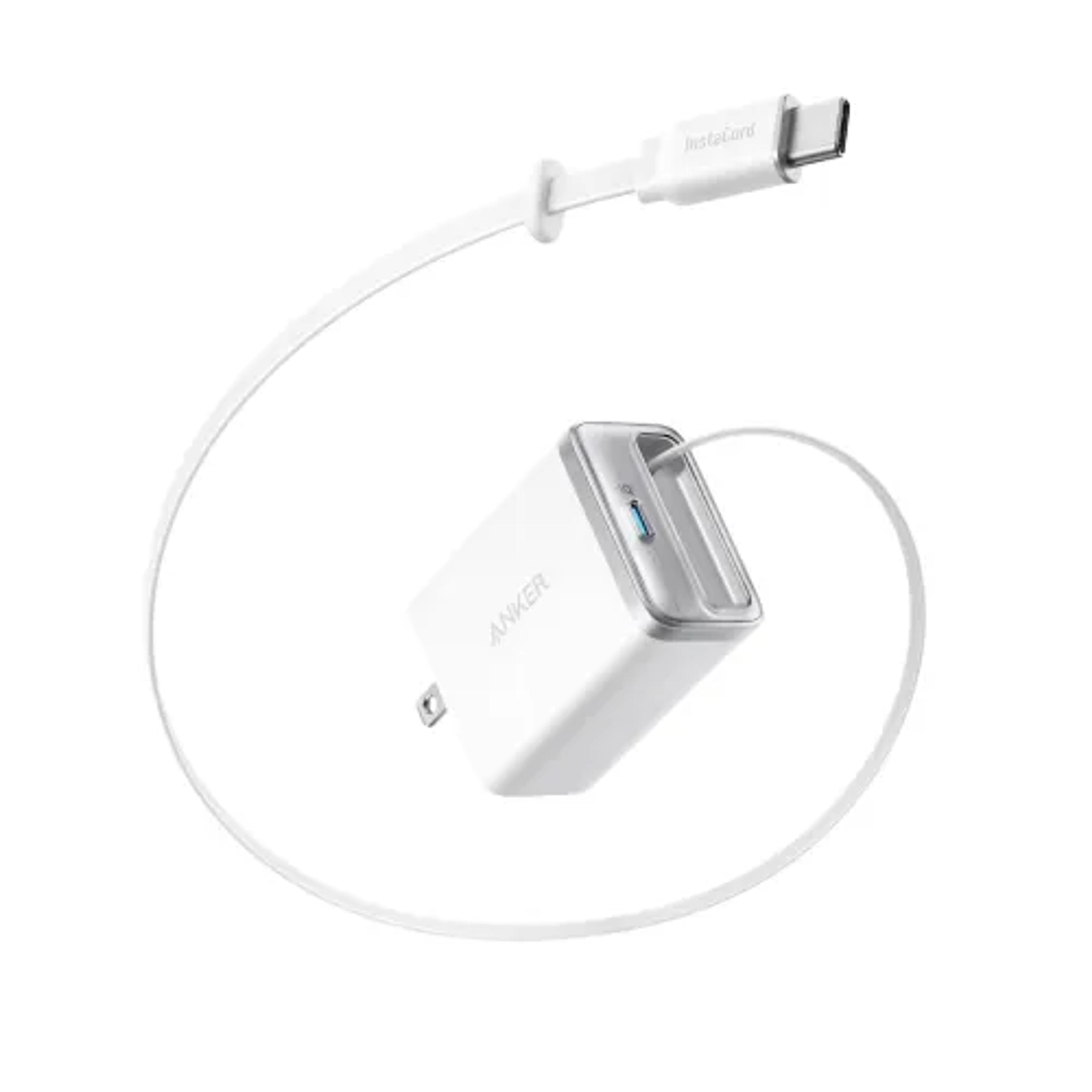 Anker Nano 35W Type-C Charger Adapter with Built in Cable alternate view