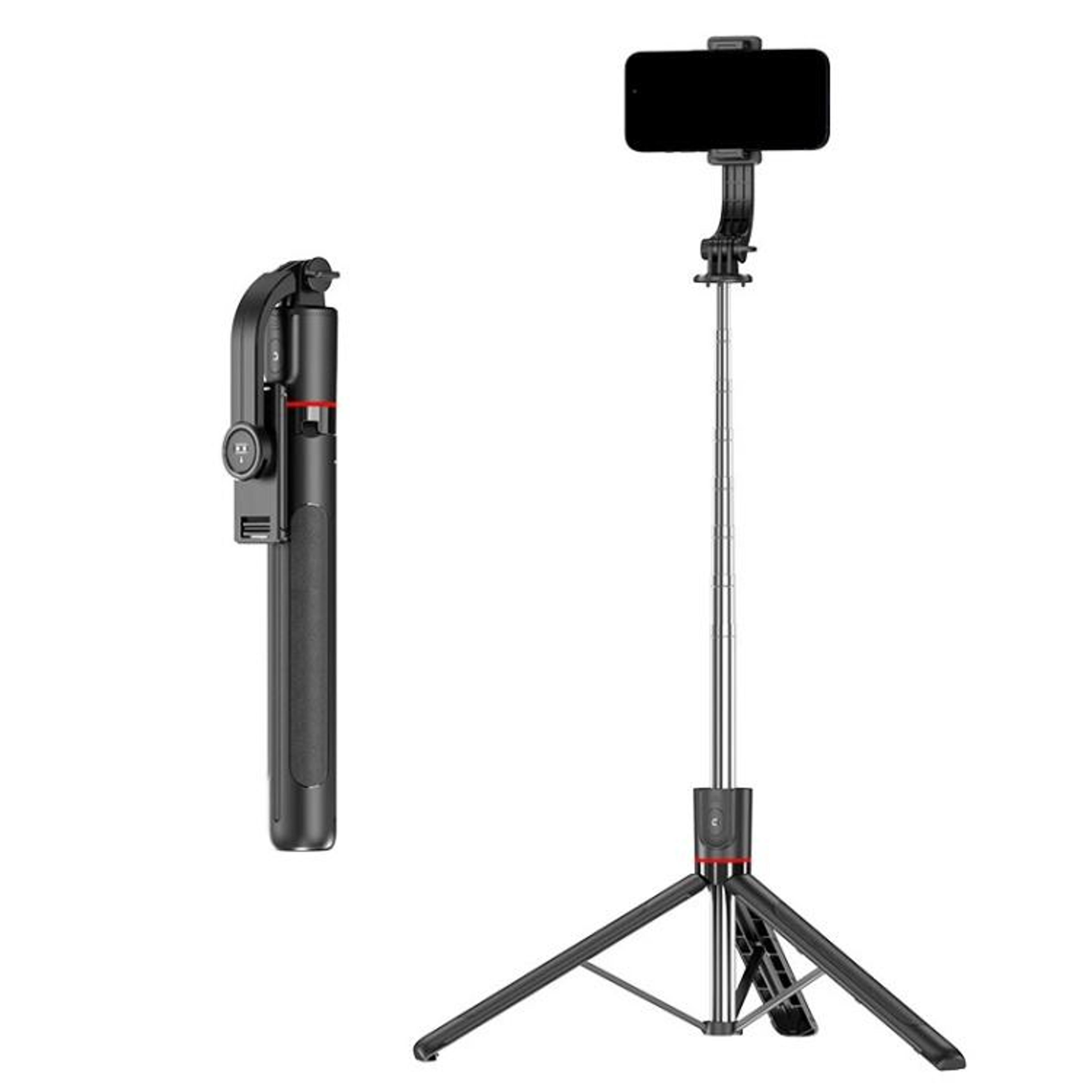 F15 Selfie Stick Tripod Extendable Pole with Wireless Bluetooth Remote - image 2