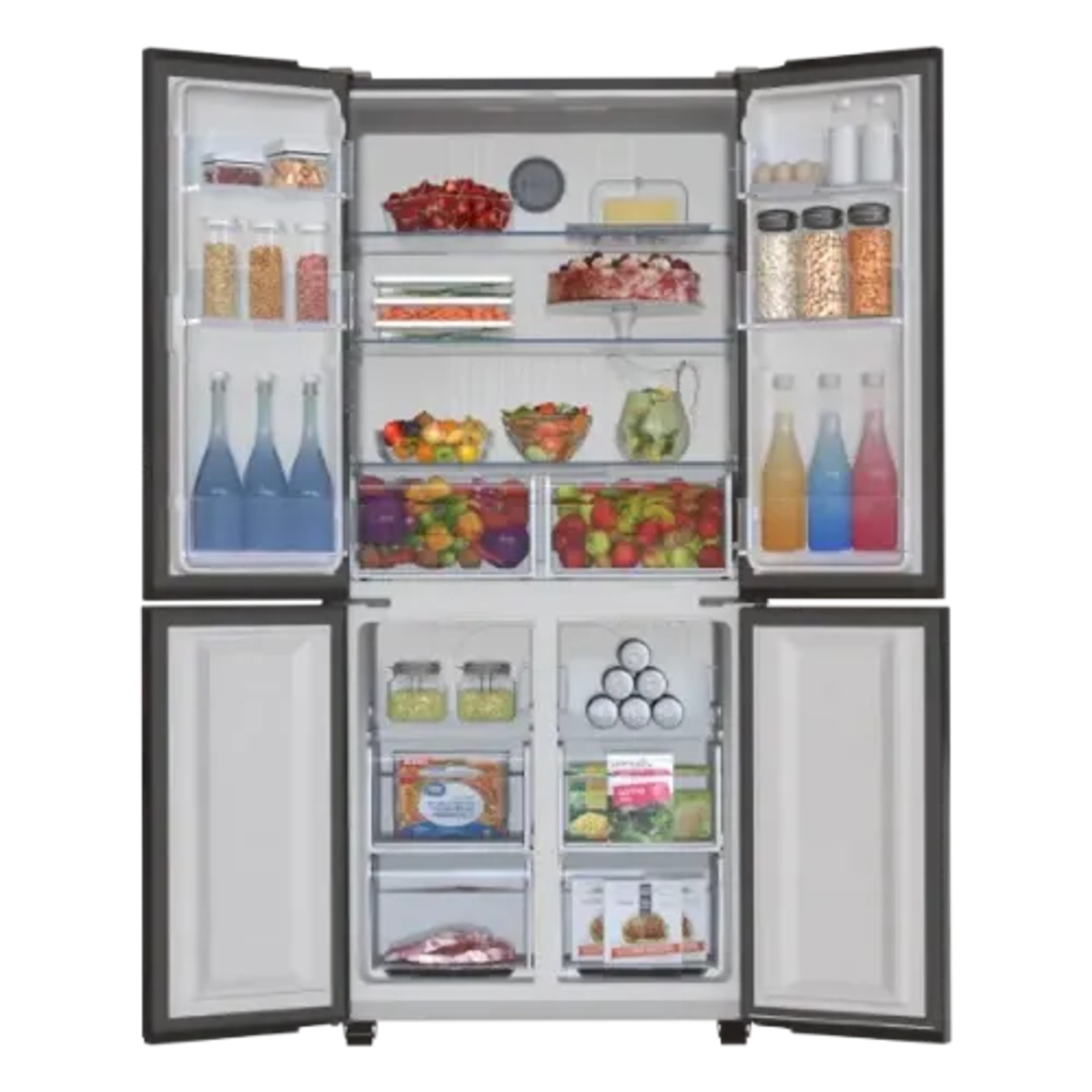 Haier HRF-578TBG 522L French T-Door No Frost Refrigerator - image 4