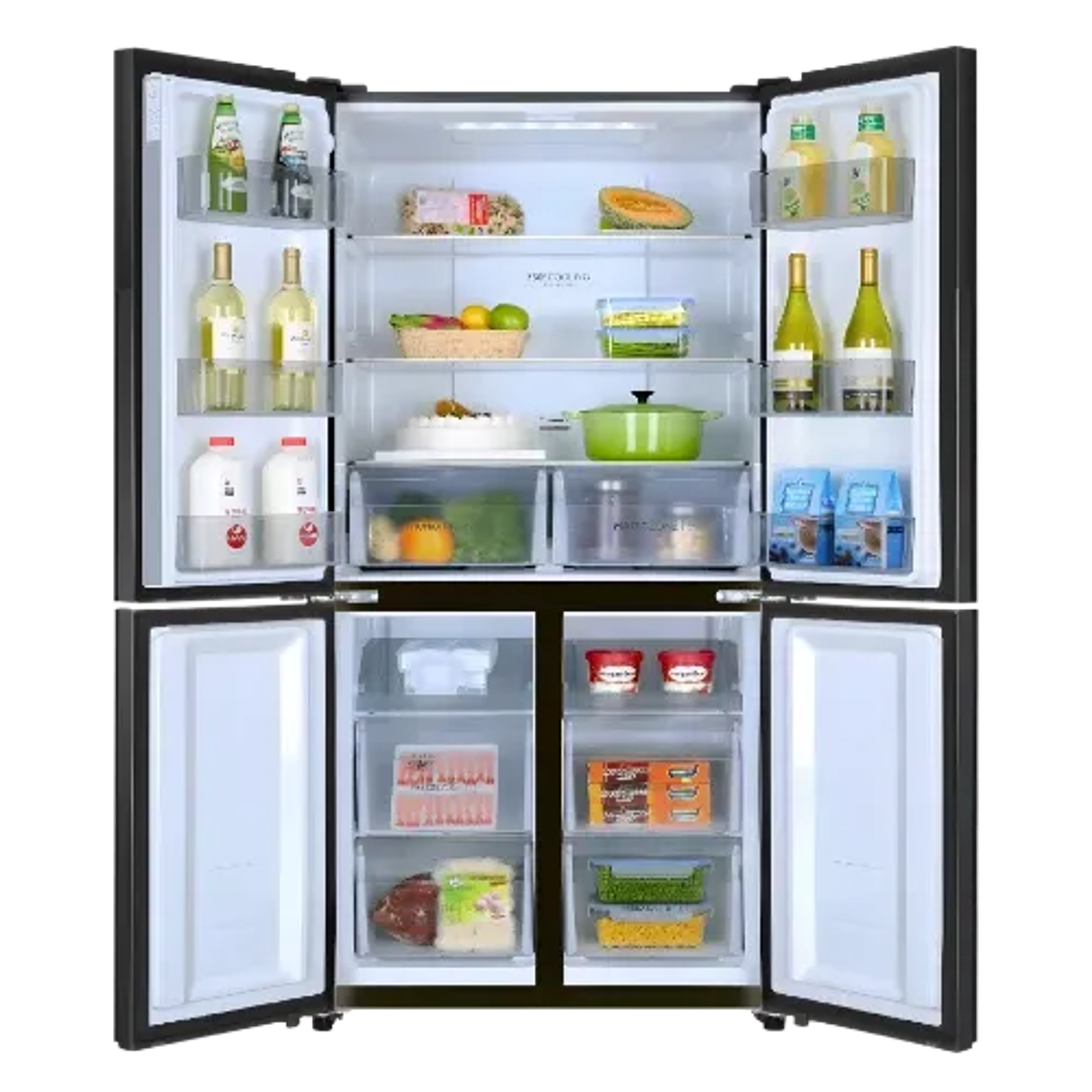 Haier HRF-578TPB 522L French T-Door No Frost Refrigerator - image 2