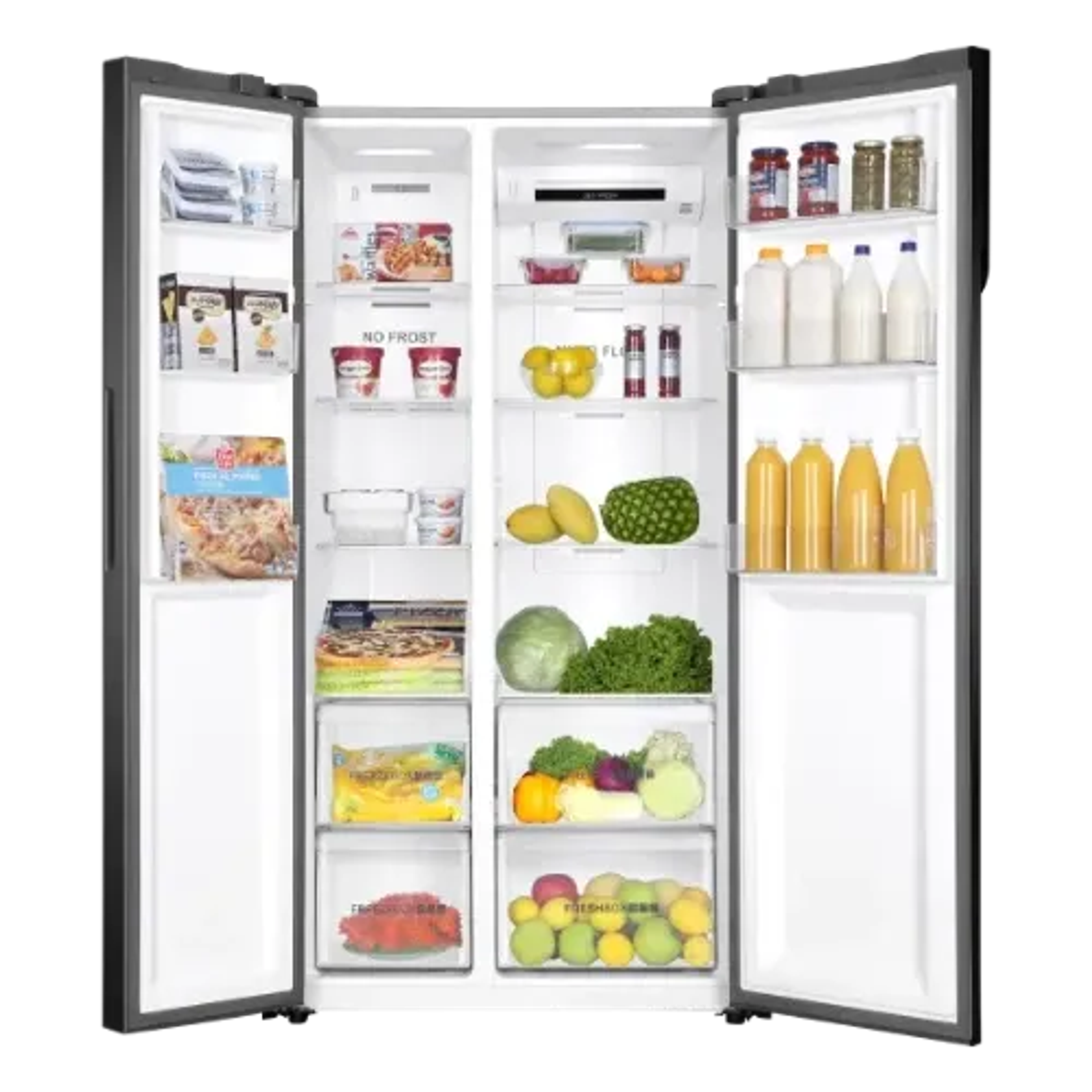 Haier HRF-622ICG 600L Side-by-Side No Frost Refrigerator - image 4