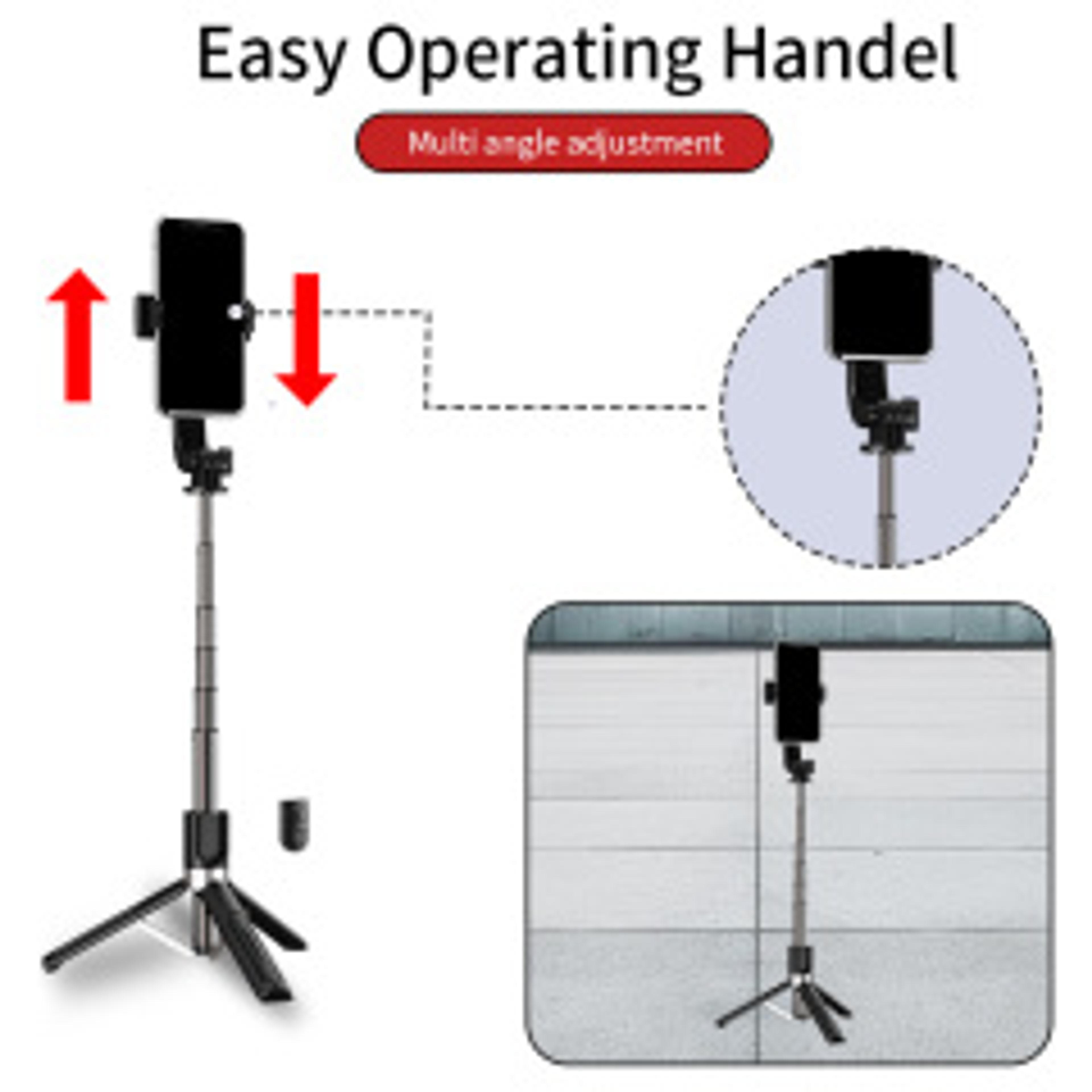 Jmary KT-219 Mini Tripod and Mobile Selfie Stick with Remote Shutter Mobile Tripods - image 3