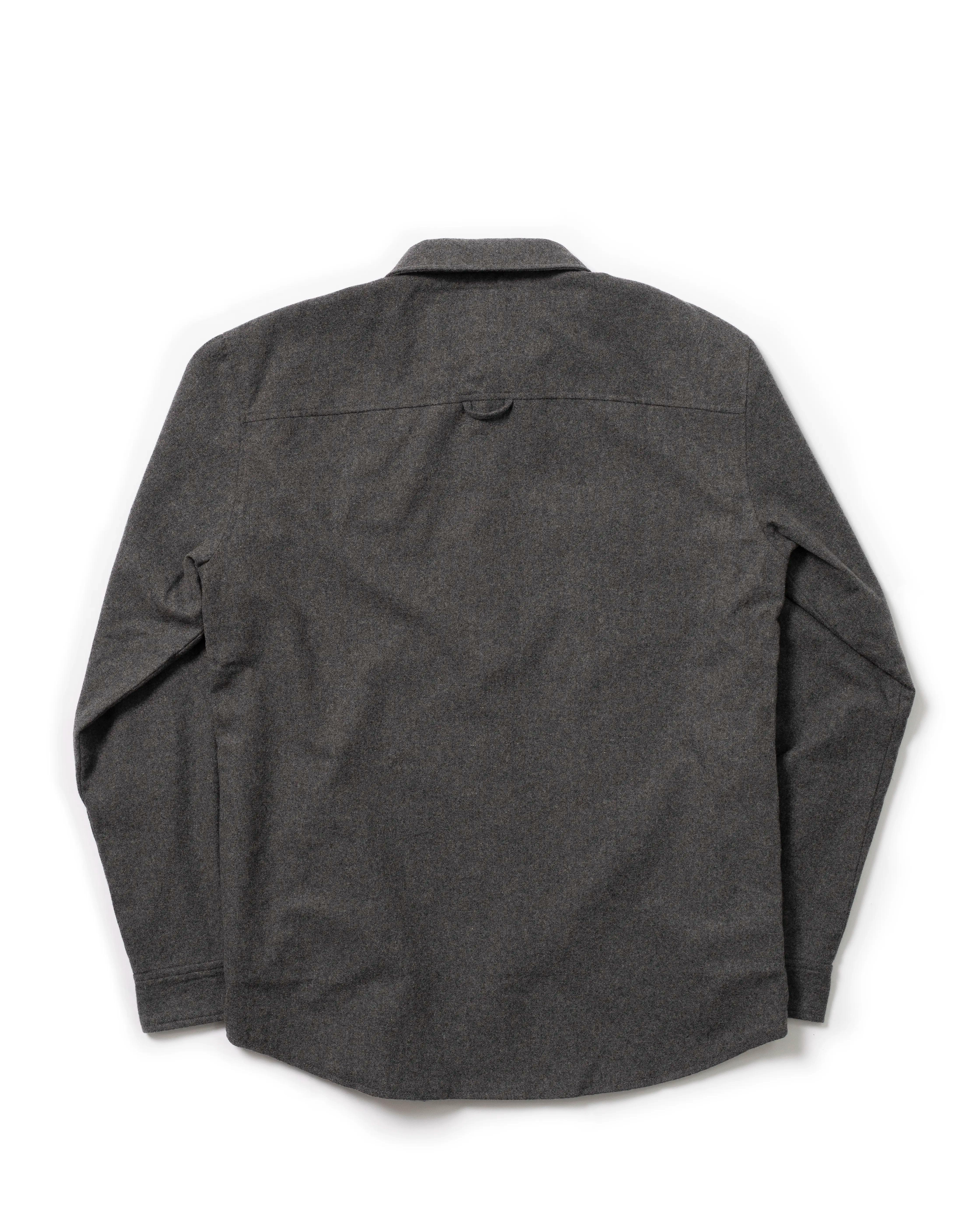 Photo of Midpoint L/S Over Shirt, Grey Melange