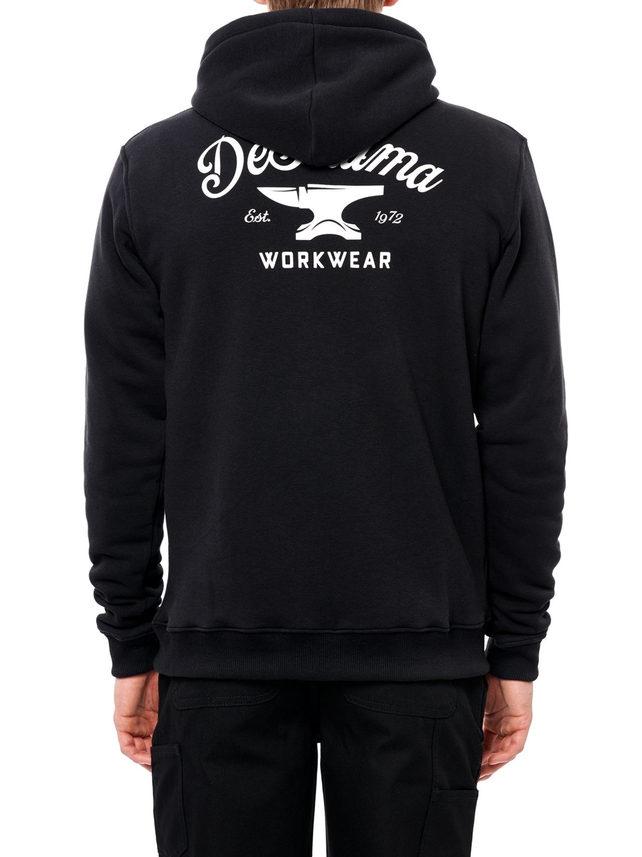 Photo of Anvil Zip Hooded Sweatshirt, Black