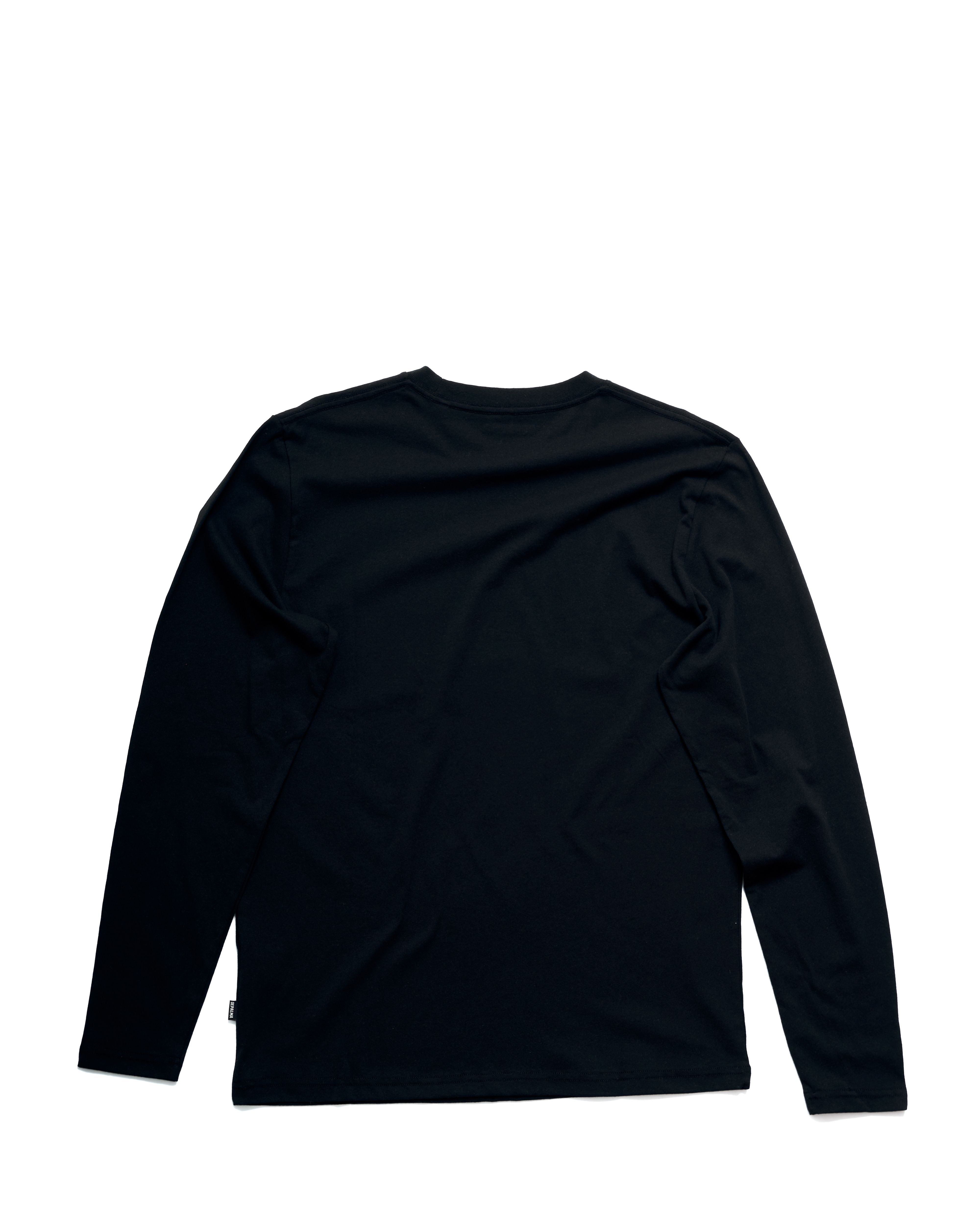 Photo of Sawyer L/S T-shirt, Midweight OE Jersey, Black