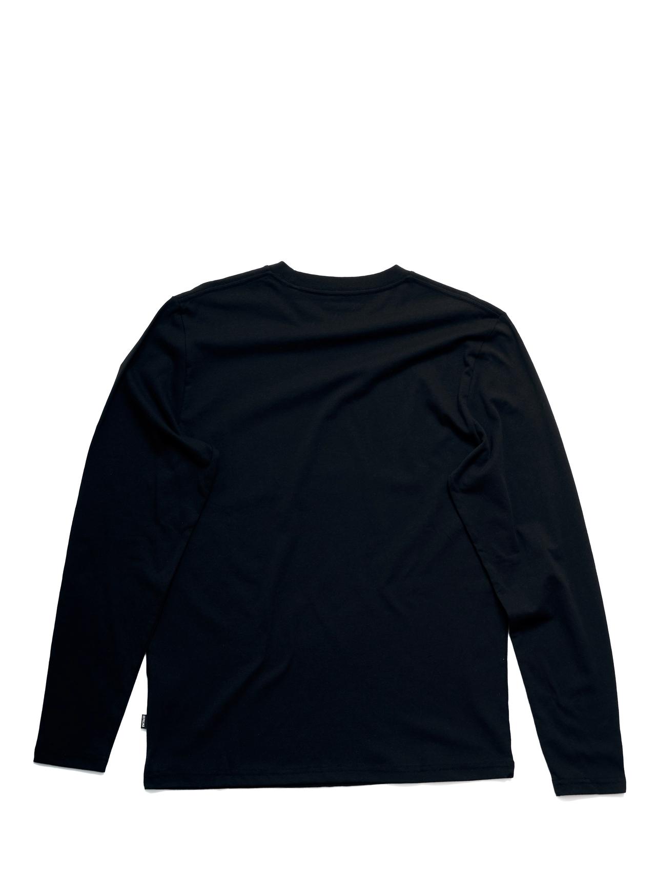 Photo of Sawyer L/S T-shirt, Midweight OE Jersey, Black