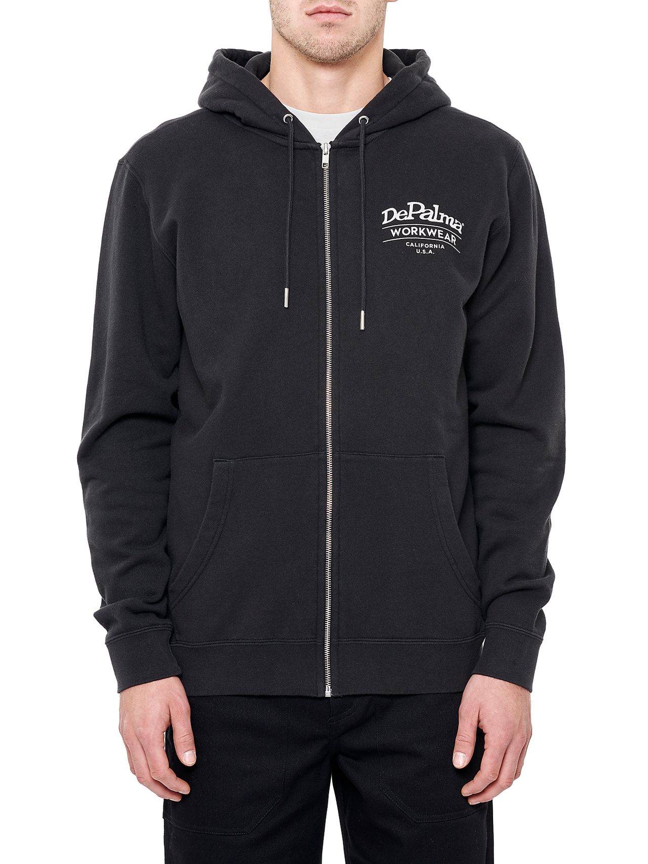 Photo of Blood Brothers Zip Hooded Sweatshirt, Black
