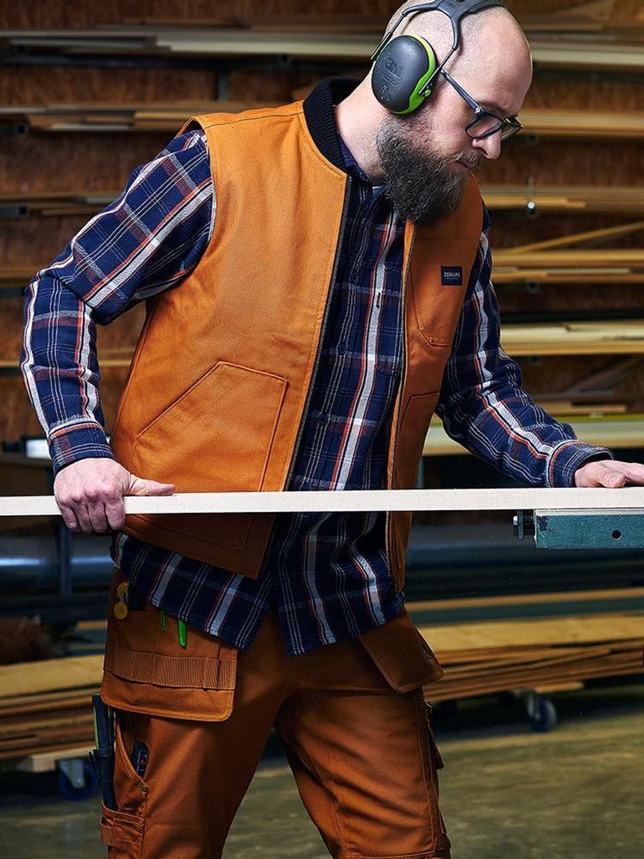 Photo of Factory Padded Vest, Tobacco