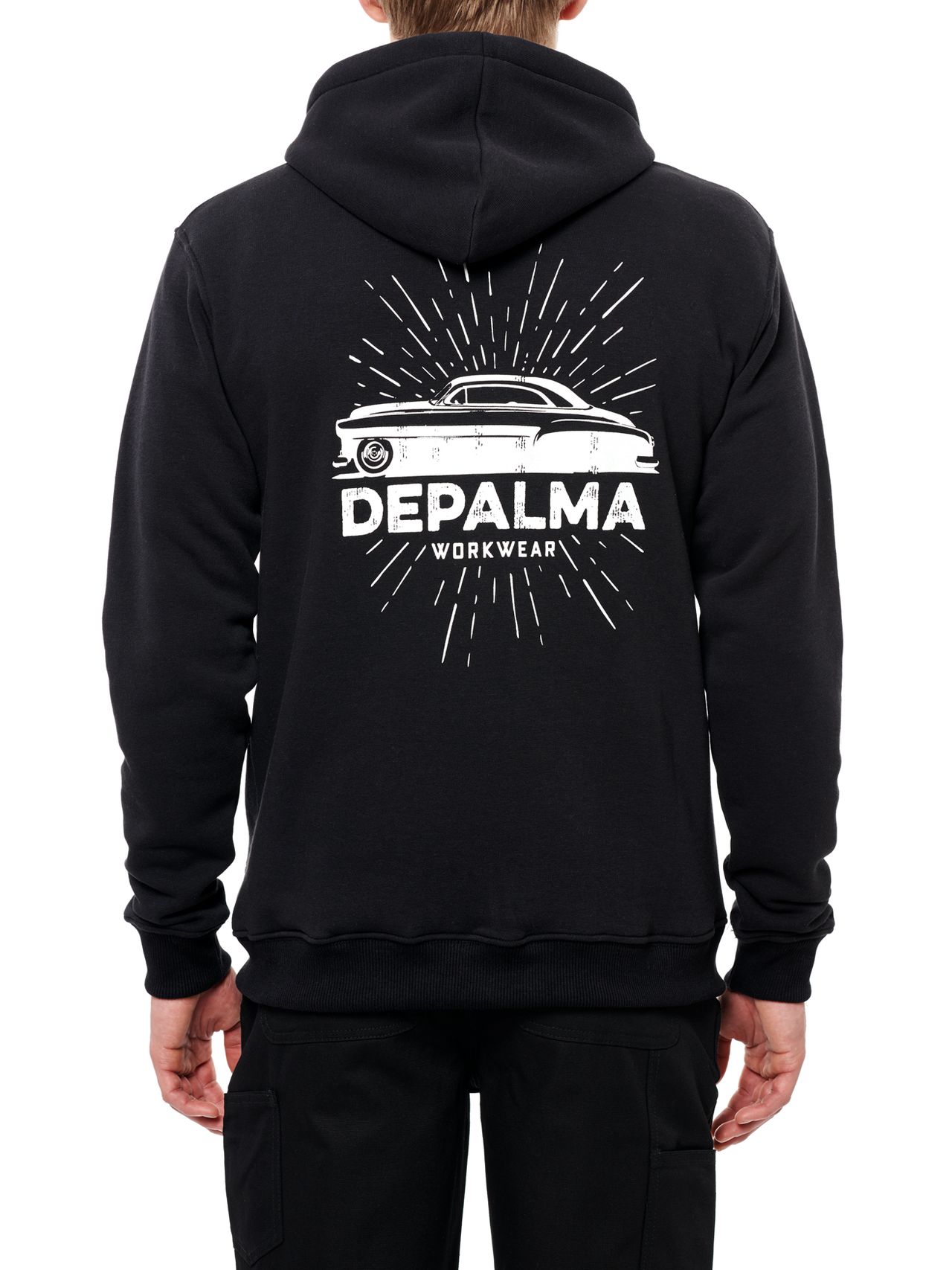 Photo of On the Run Zip Hooded Sweatshirt, Black