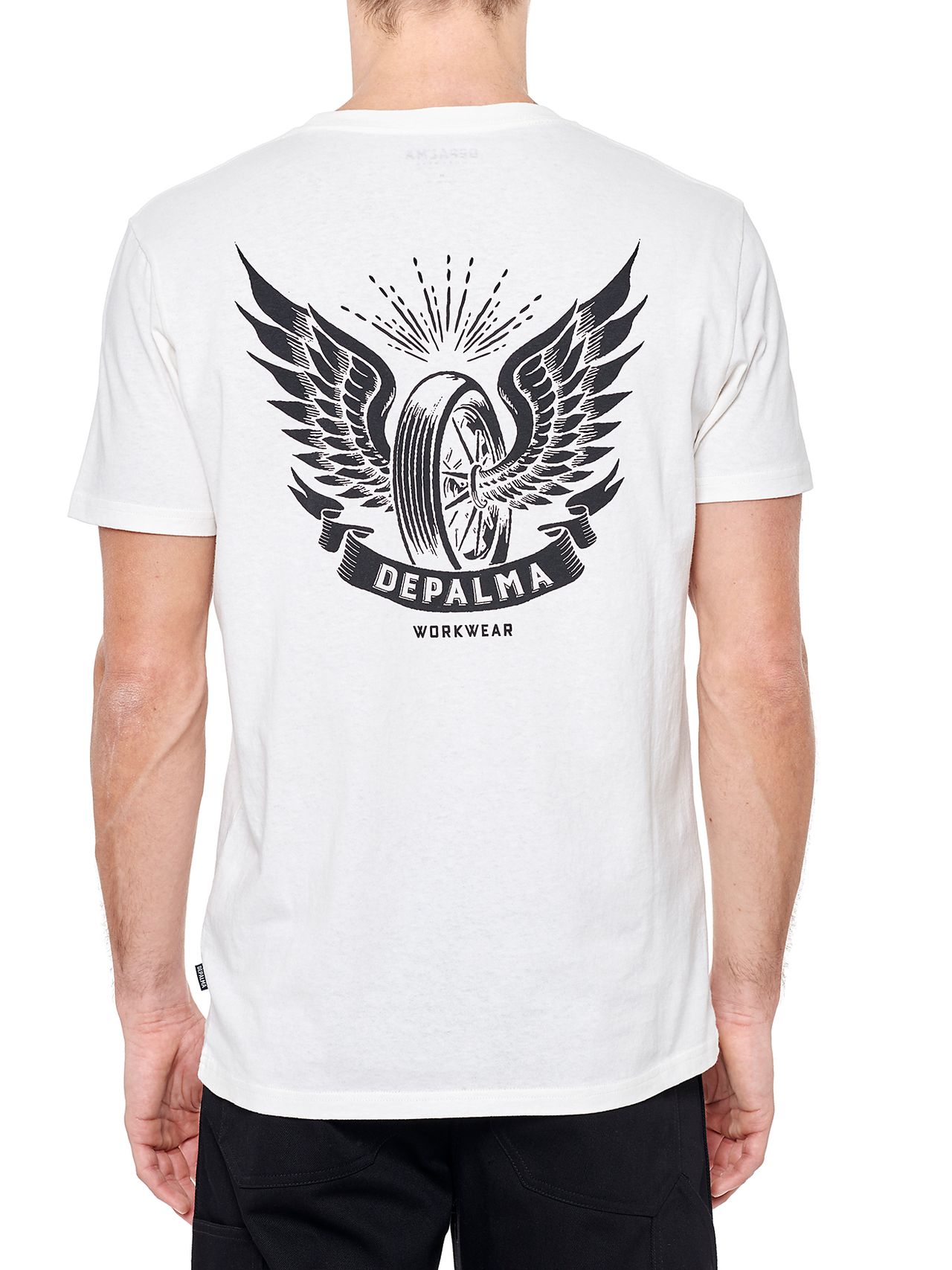 Photo of Thunder Road Pocket S/S Pocket T-shirt, White