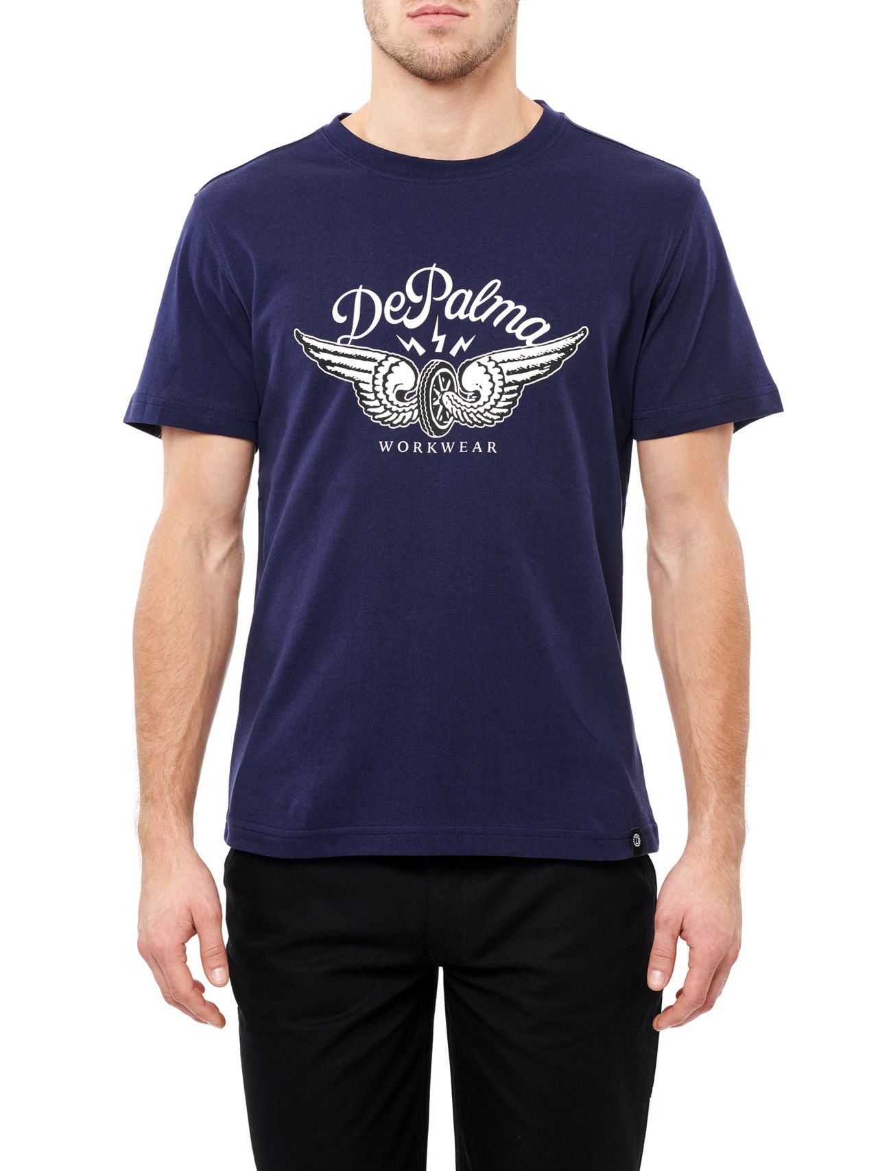 Photo of Retro Wheels S/S T-shirt, Navy