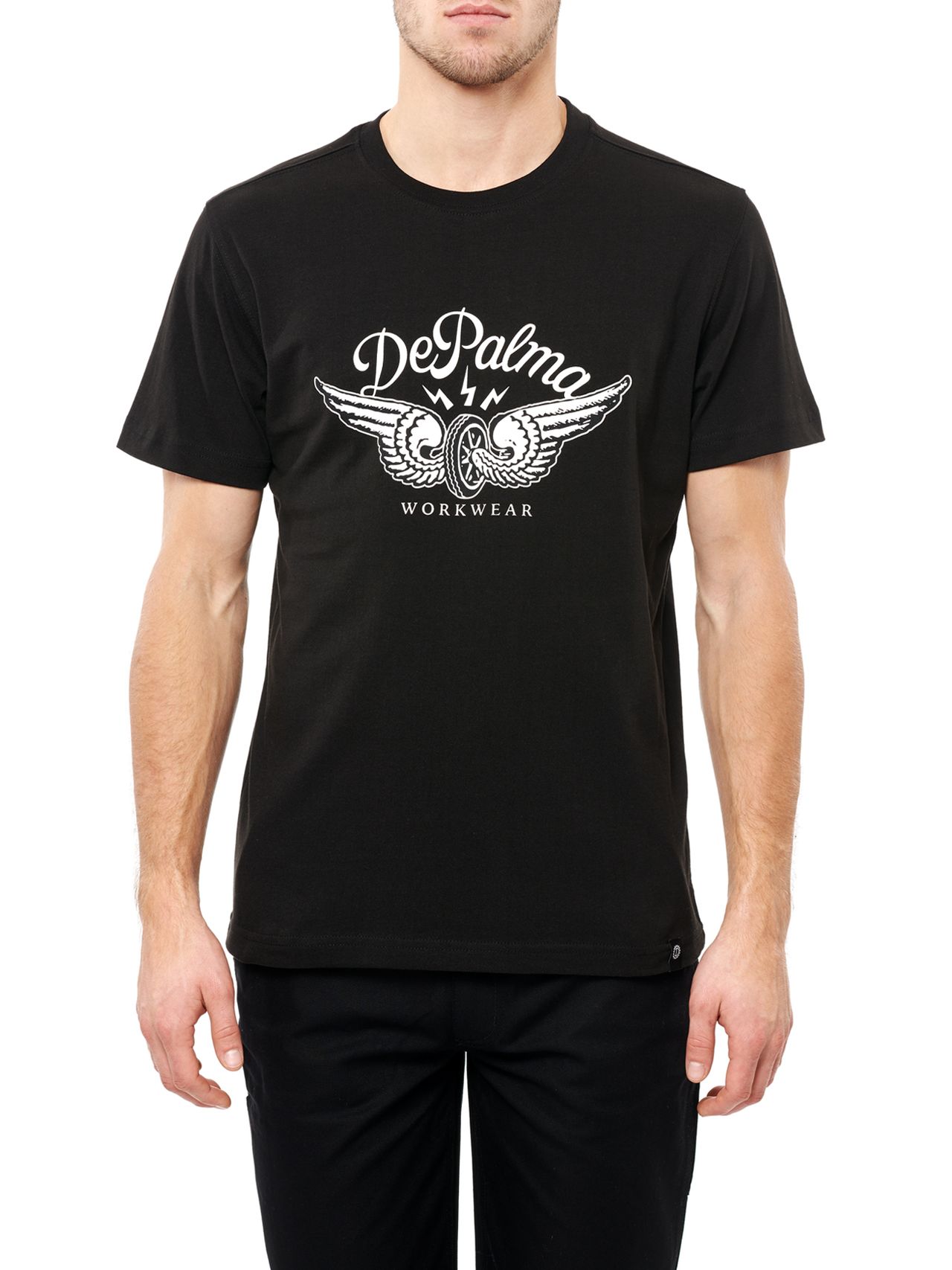 Photo of Retro Wheels S/S T-shirt, Black