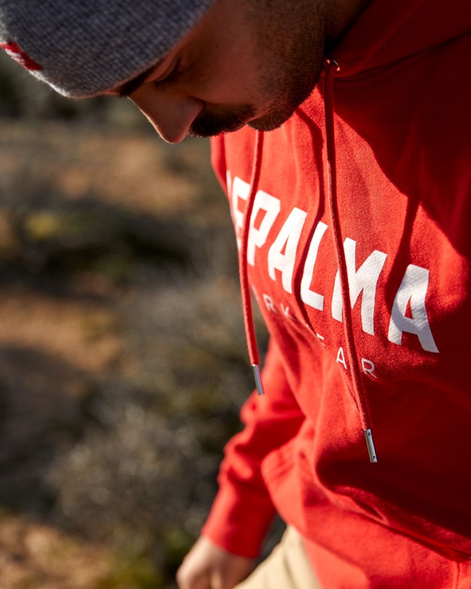 Photo of Logo Hooded Sweatshirt, Red