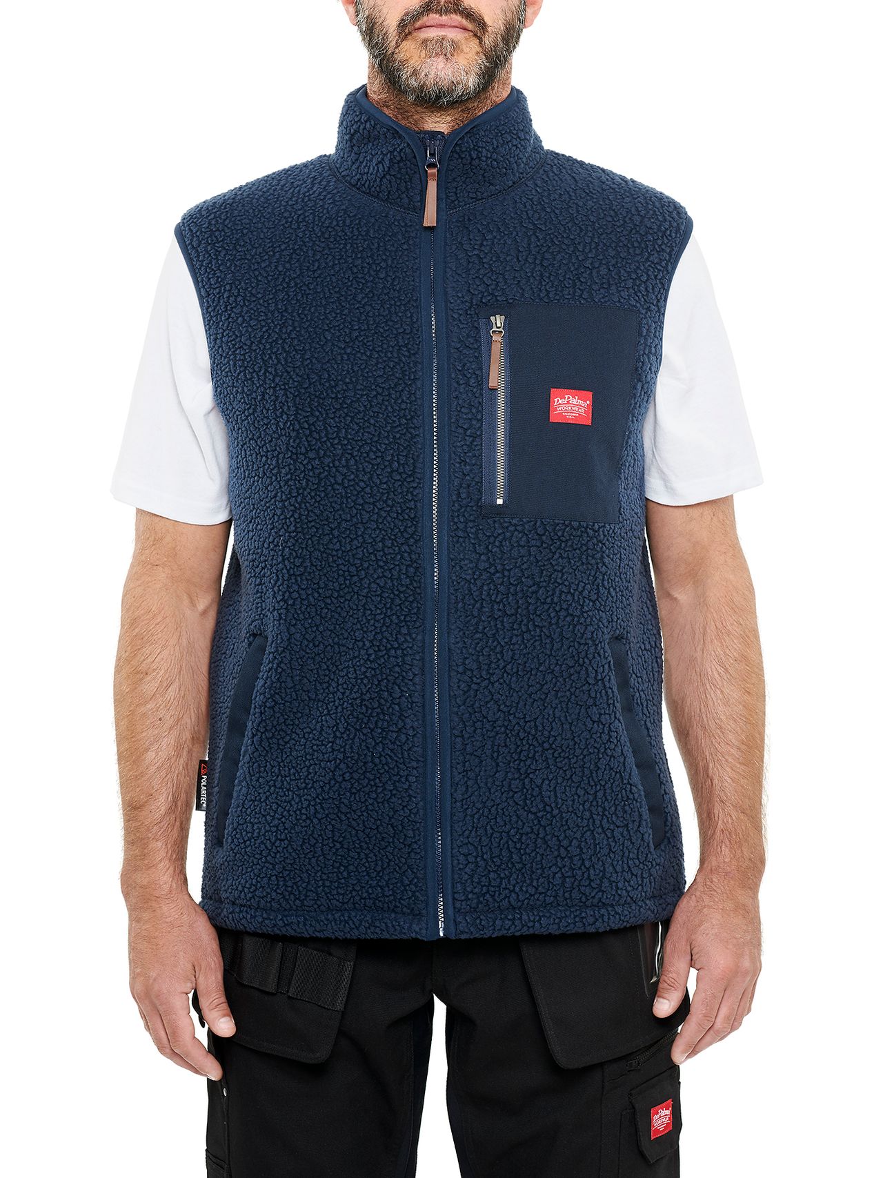 Photo of Highway Fleece Vest, Navy