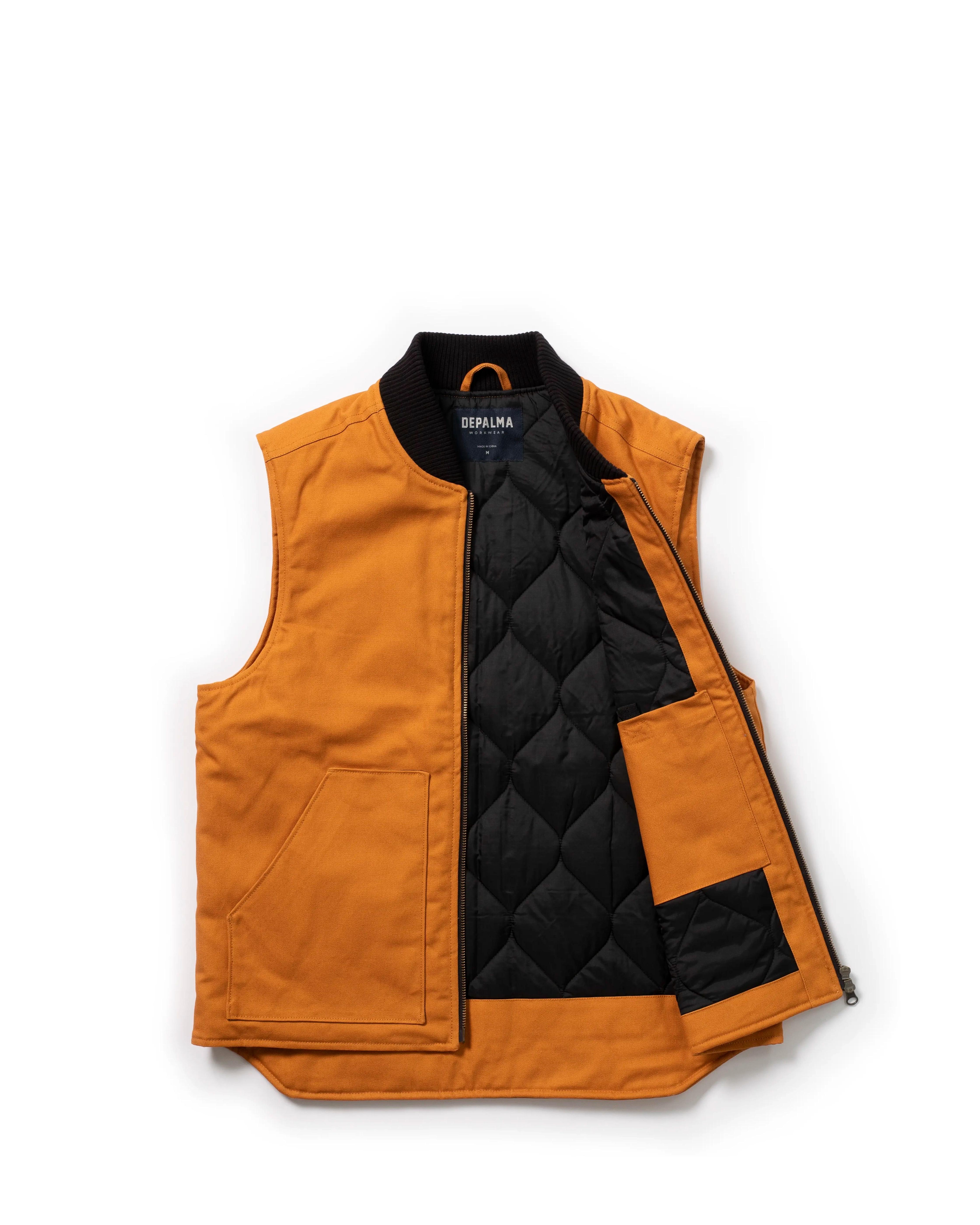 Factory Padded Vest - Tobacco