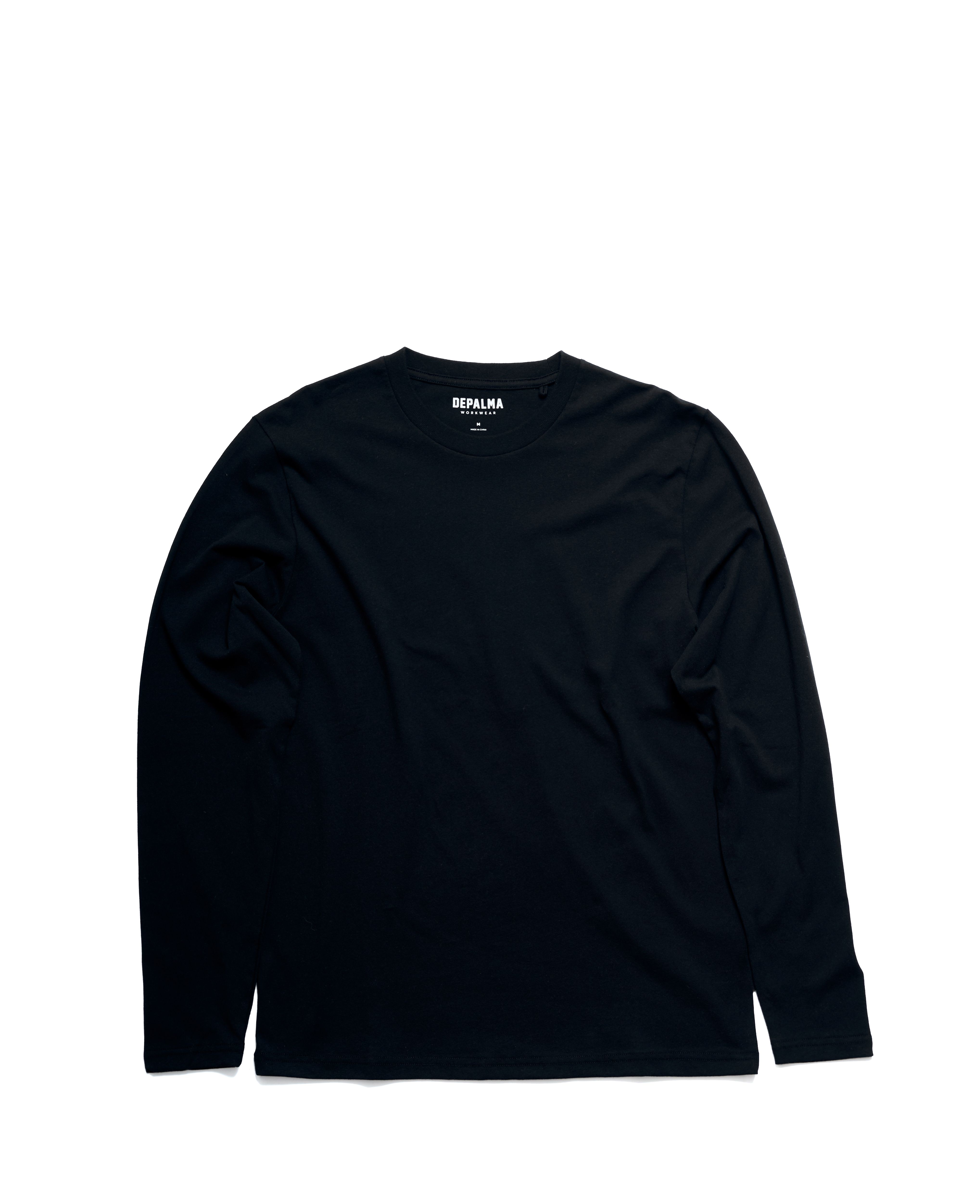 Photo of Sawyer L/S T-shirt, Midweight OE Jersey, Black