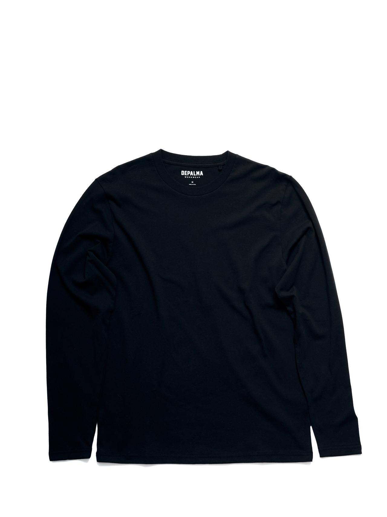 Photo of Sawyer L/S T-shirt, Midweight OE Jersey, Black
