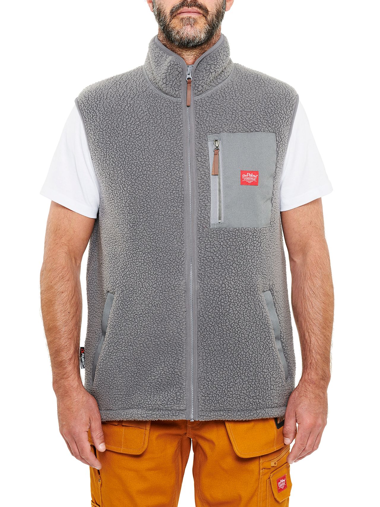 Photo of Highway Fleece Vest, Rock Grey