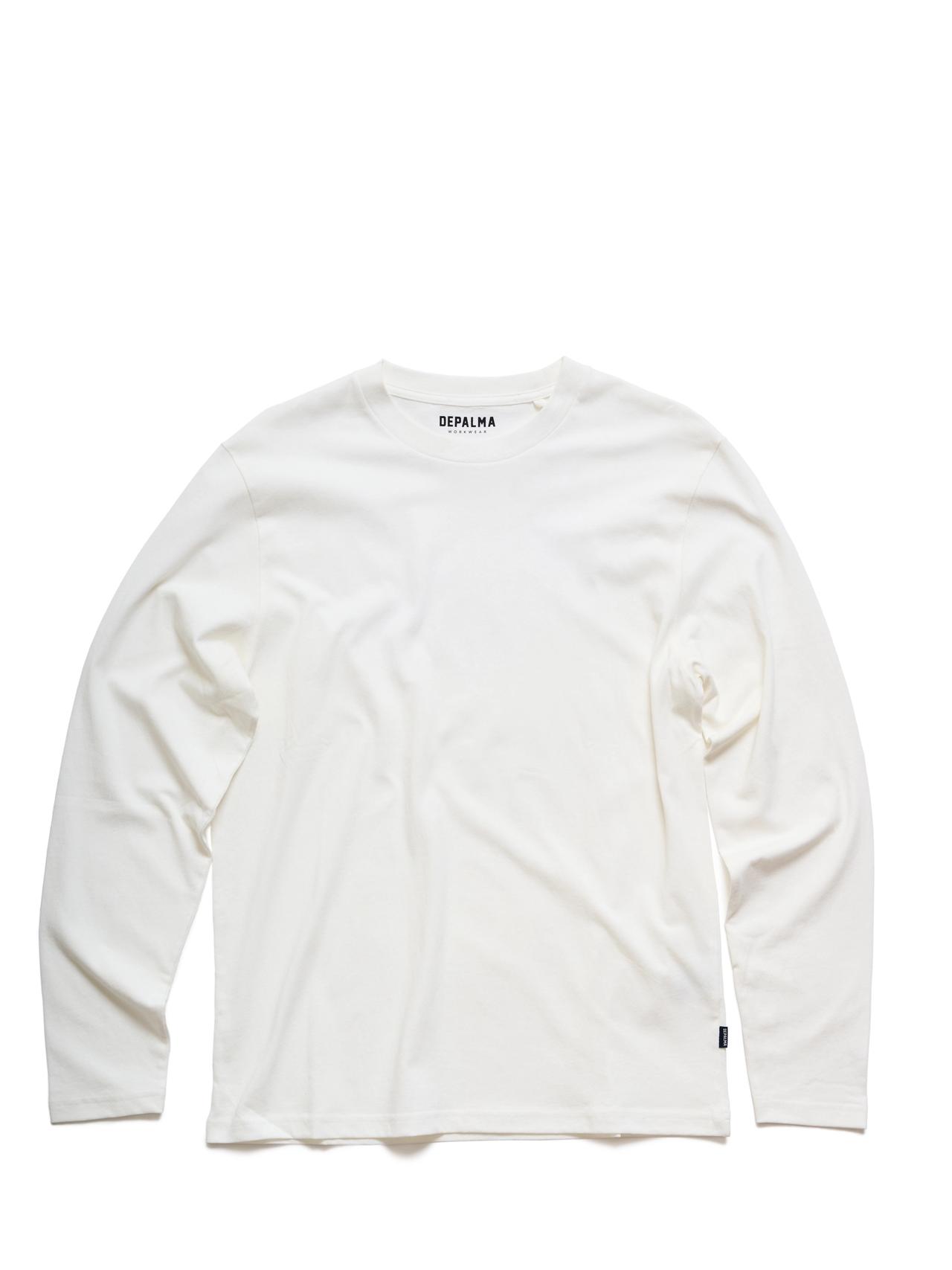 Photo of Sawyer L/S T-shirt, Midweight OE Jersey, White