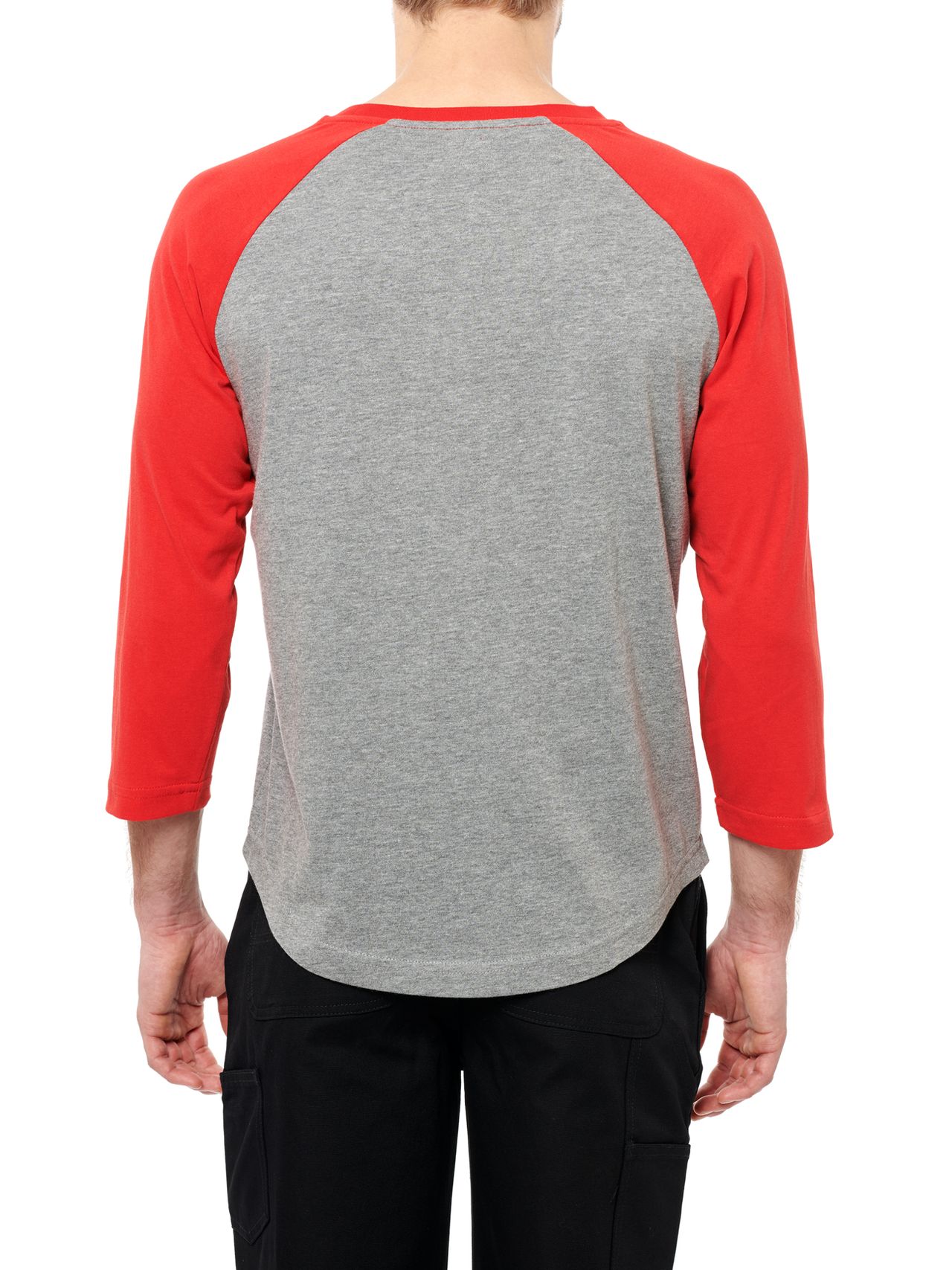 Photo of Wildcat 3/4 Raglan T-shirt, Grey Melange
