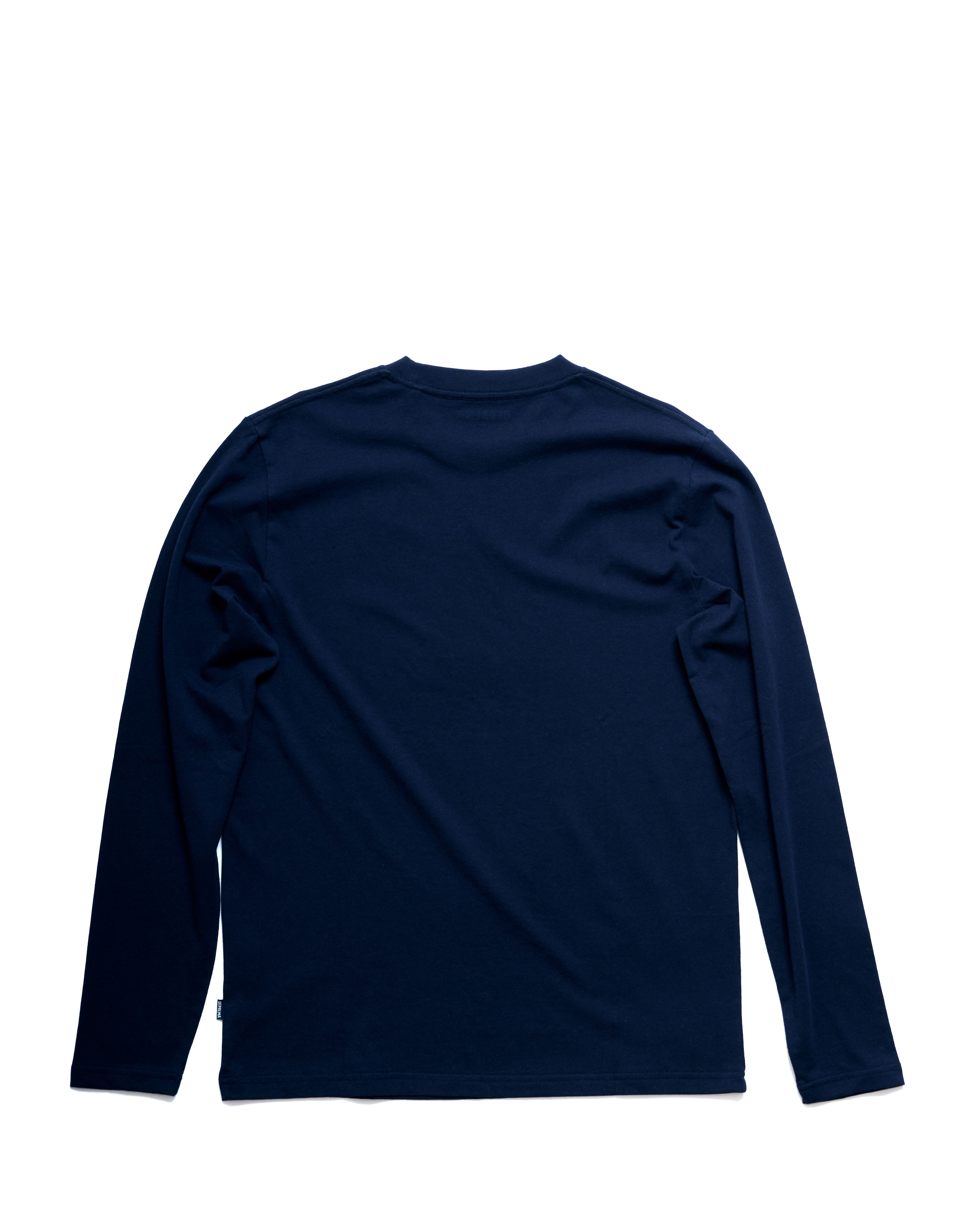 Photo of Sawyer L/S T-shirt, Midweight OE Jersey, Navy