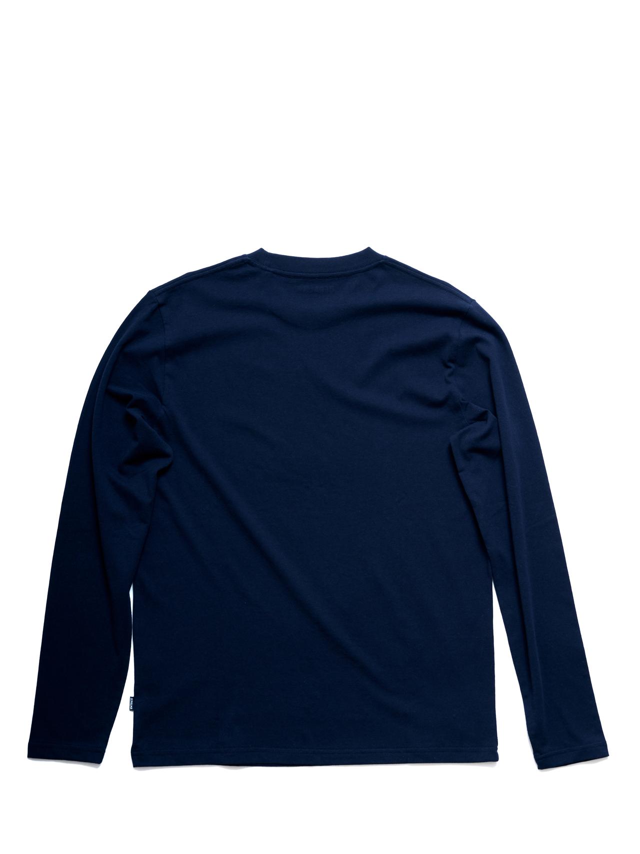 Photo of Sawyer L/S T-shirt, Midweight OE Jersey, Navy