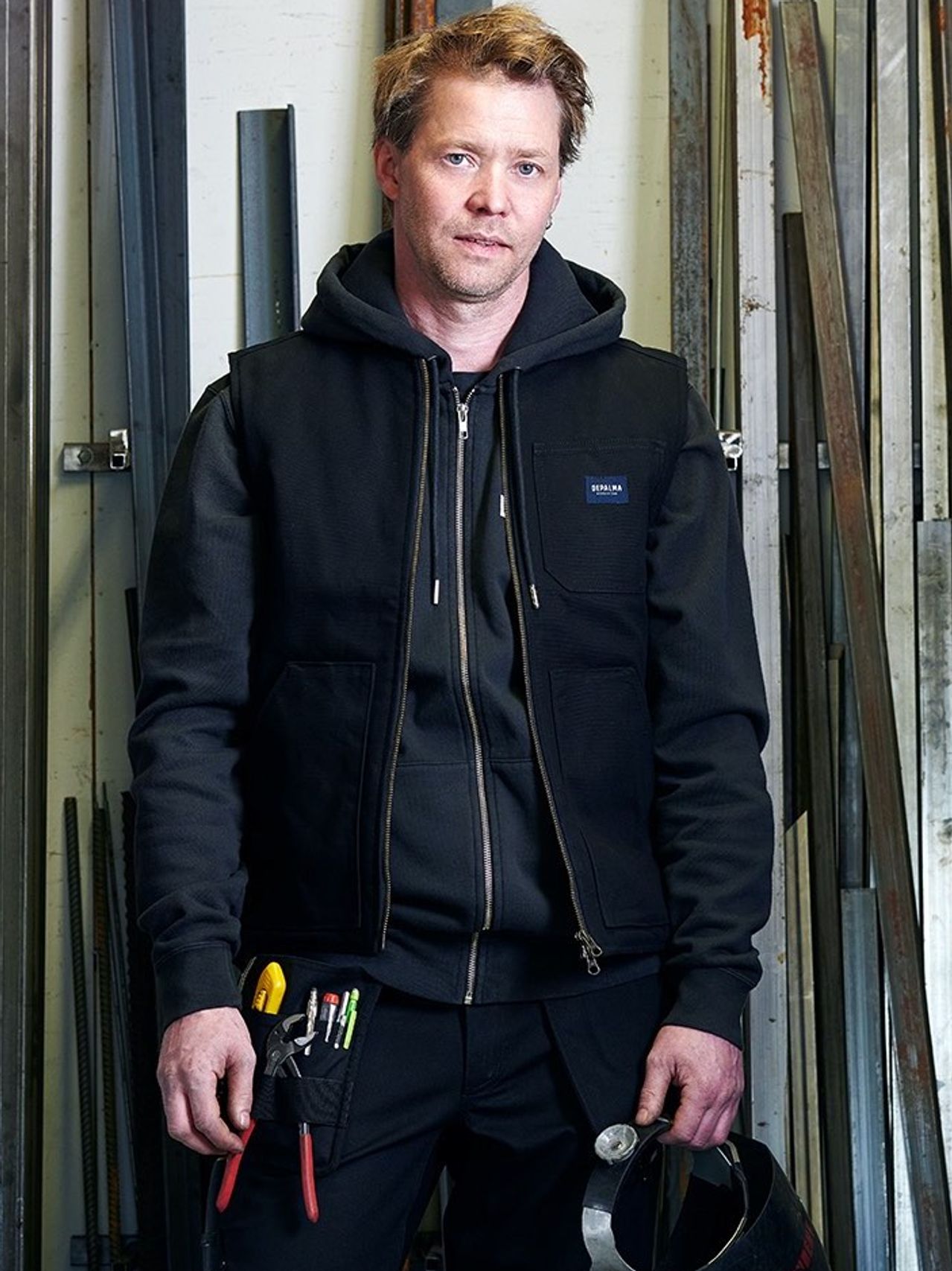 Photo of Factory Padded Vest, Black